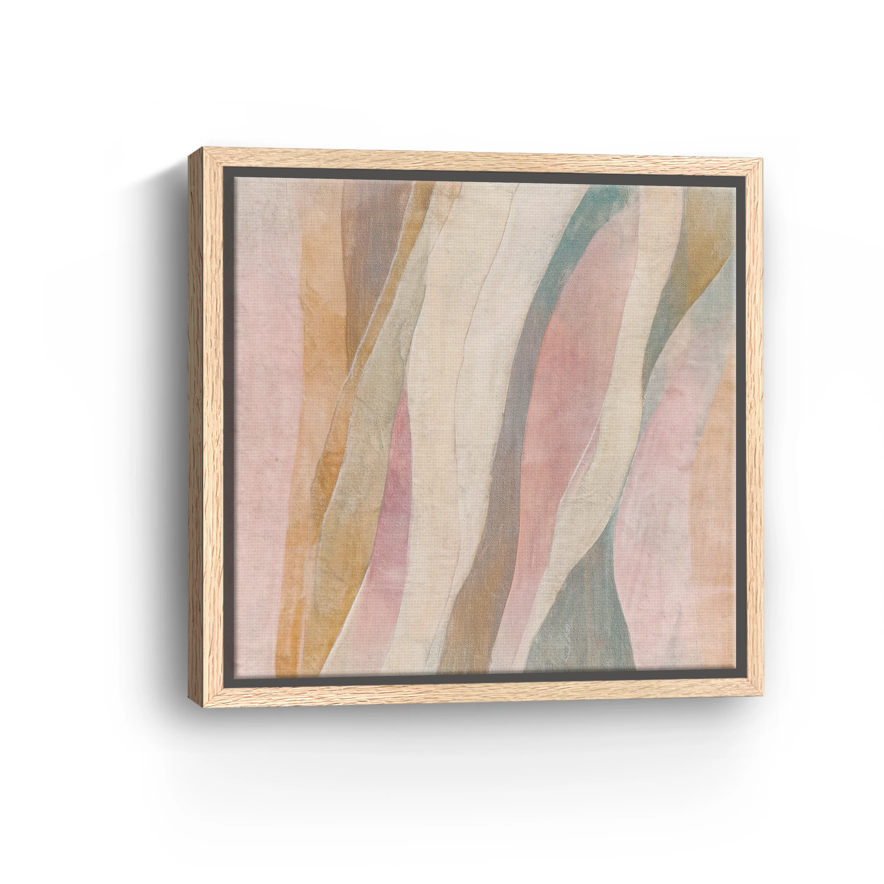Beige Curves Canvas Giclee - Image 9