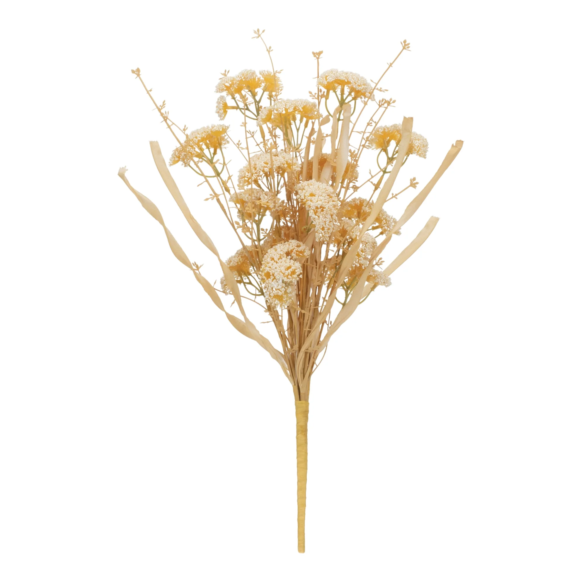 Beige Floral Grass Bush, Set of 2 - Image 2
