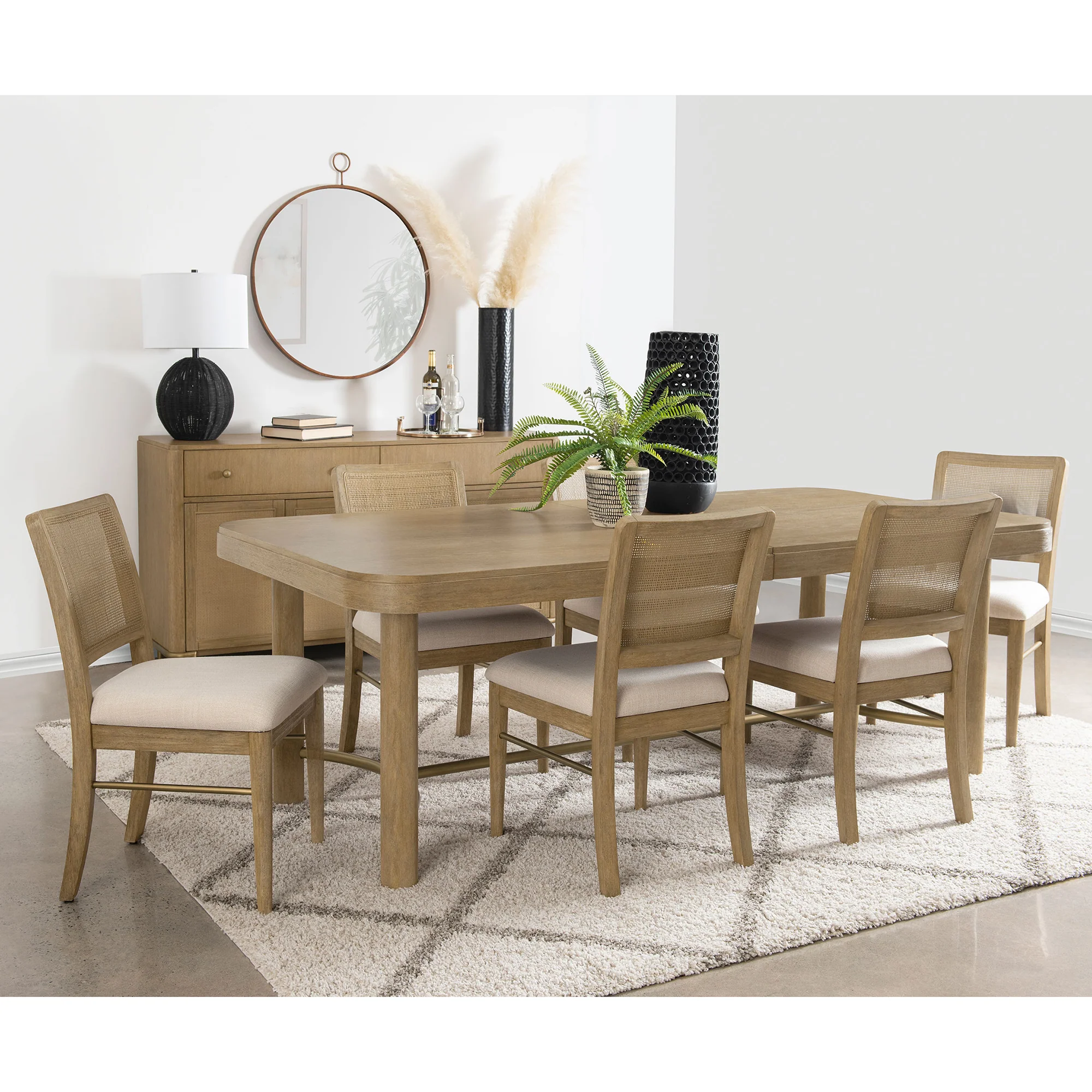 Benson Extension Leaf Dining Table Set - Image 12