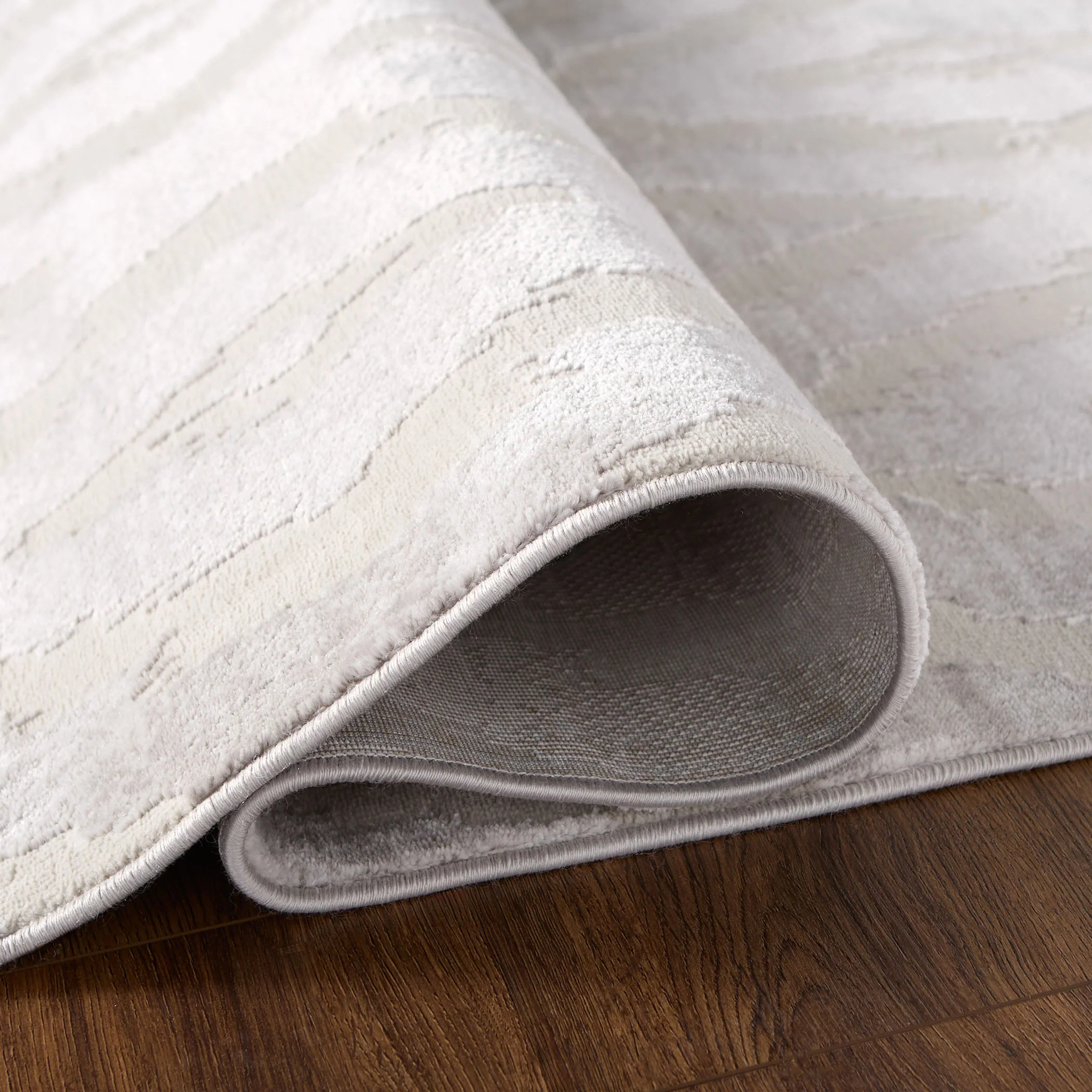 Betsi Tonal Textured Diamond Neutral Rug - Image 3