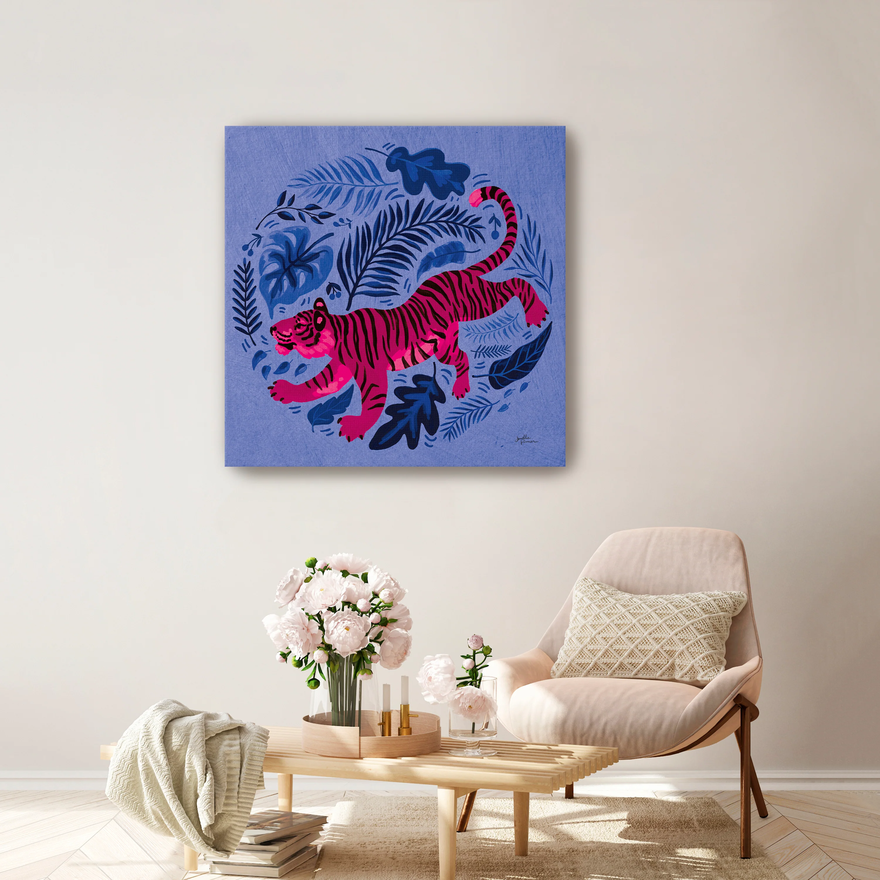 Big Cat Beauty VII Bright Canvas Giclee - Image 11