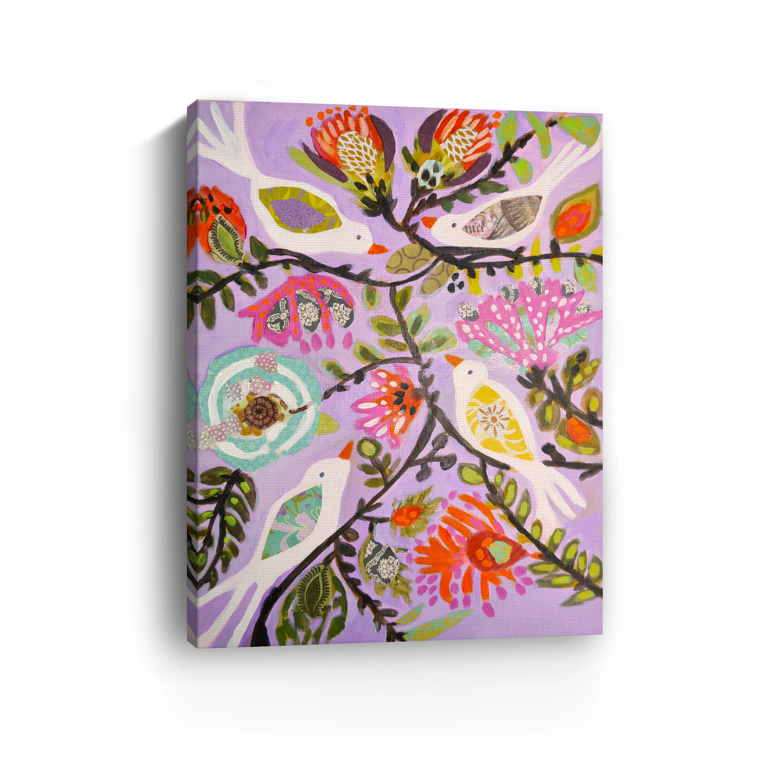 Bird Garden Canvas Giclee - Image 12