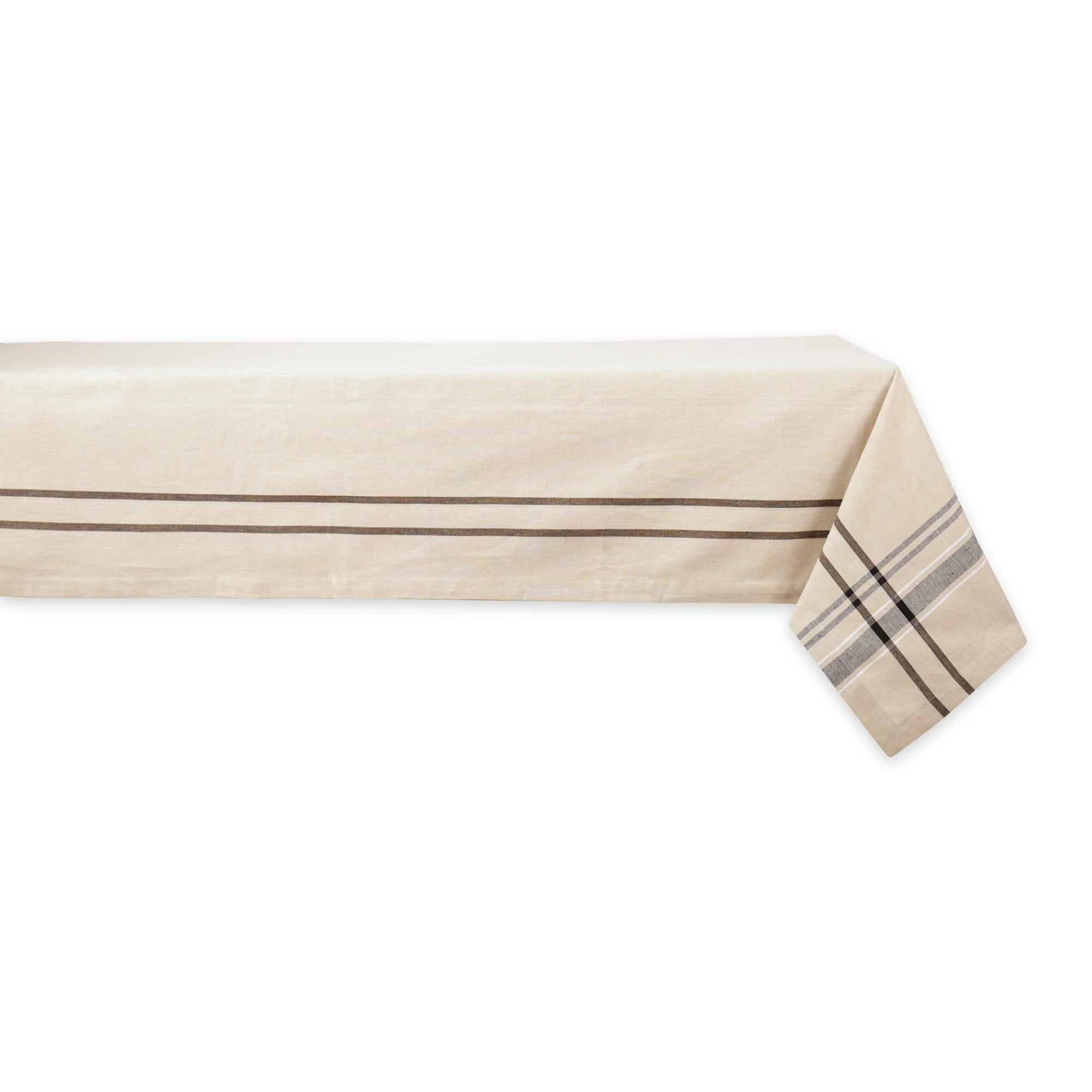 Black French Stripe Tablecloth - Image 15
