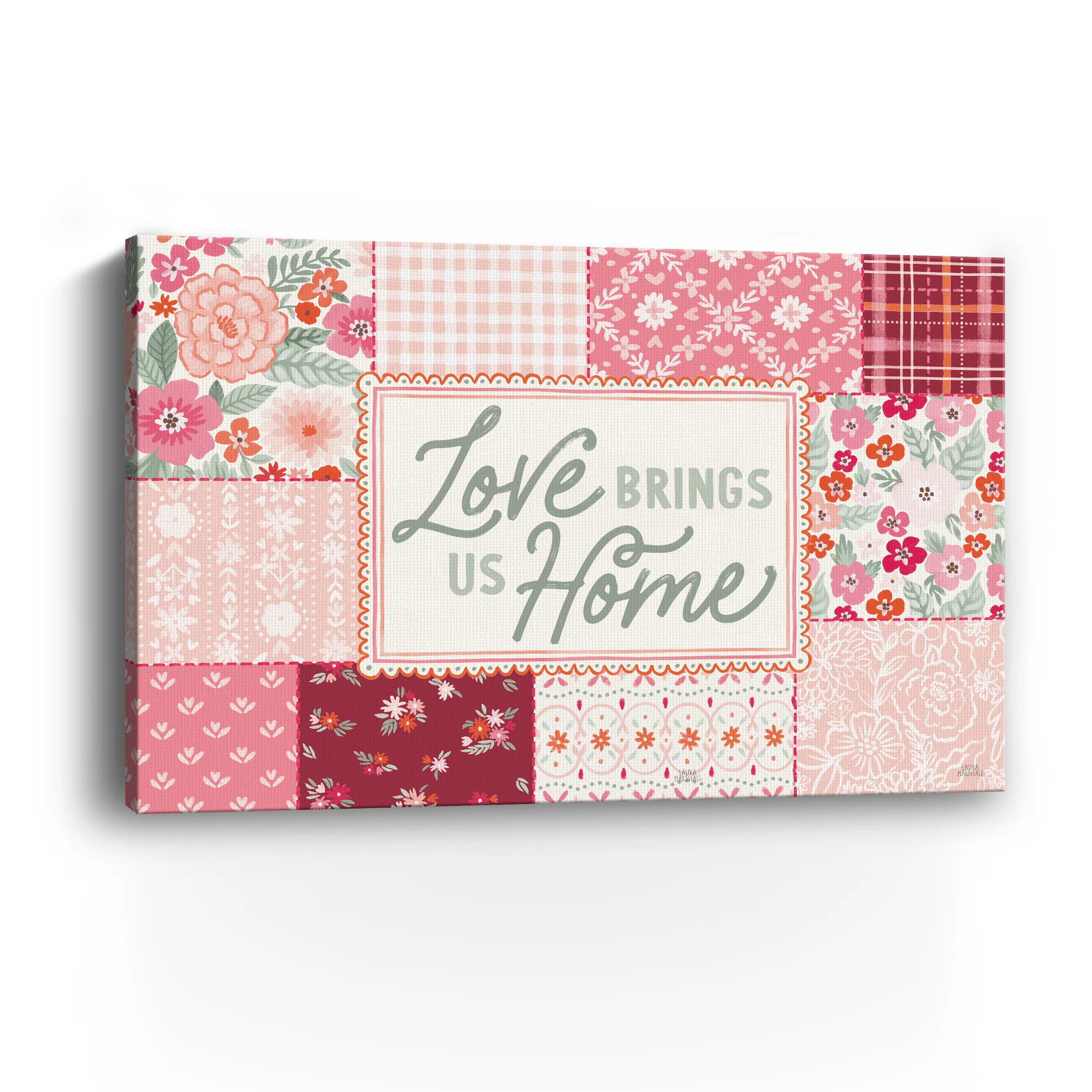 Blooming Hearts I Canvas Giclee - Image 12