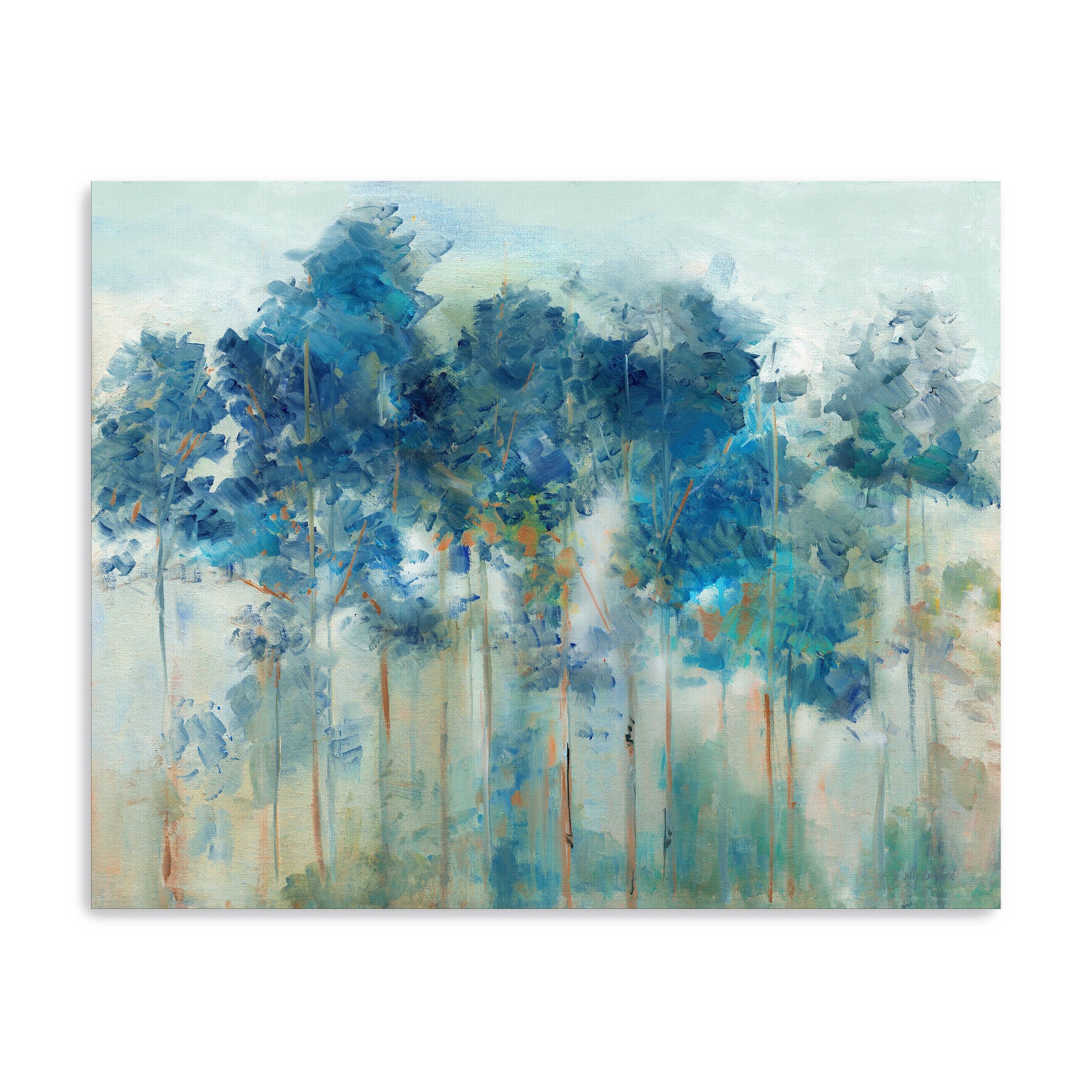 Blue Groves Canvas Giclee