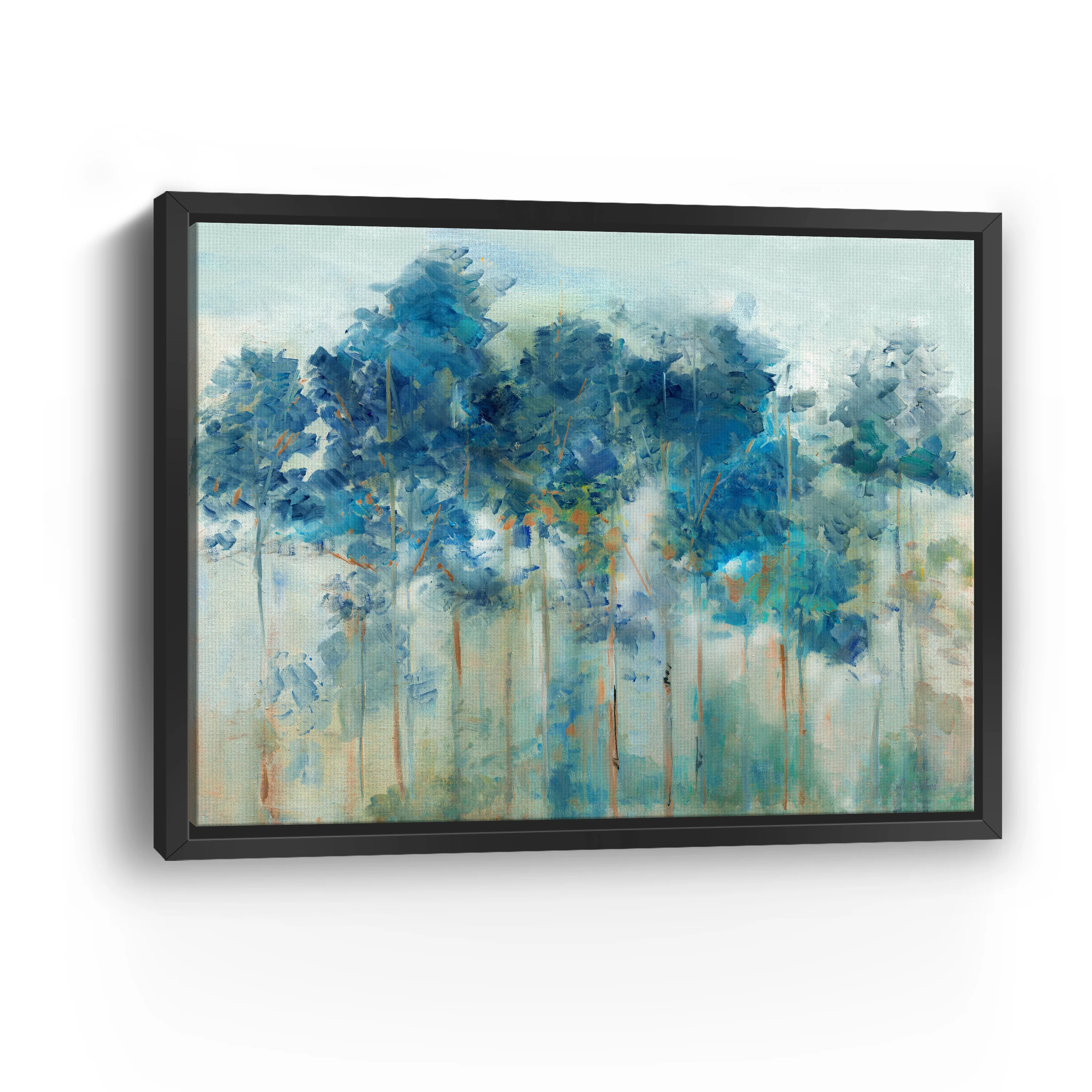 Blue Groves Canvas Giclee - Image 4