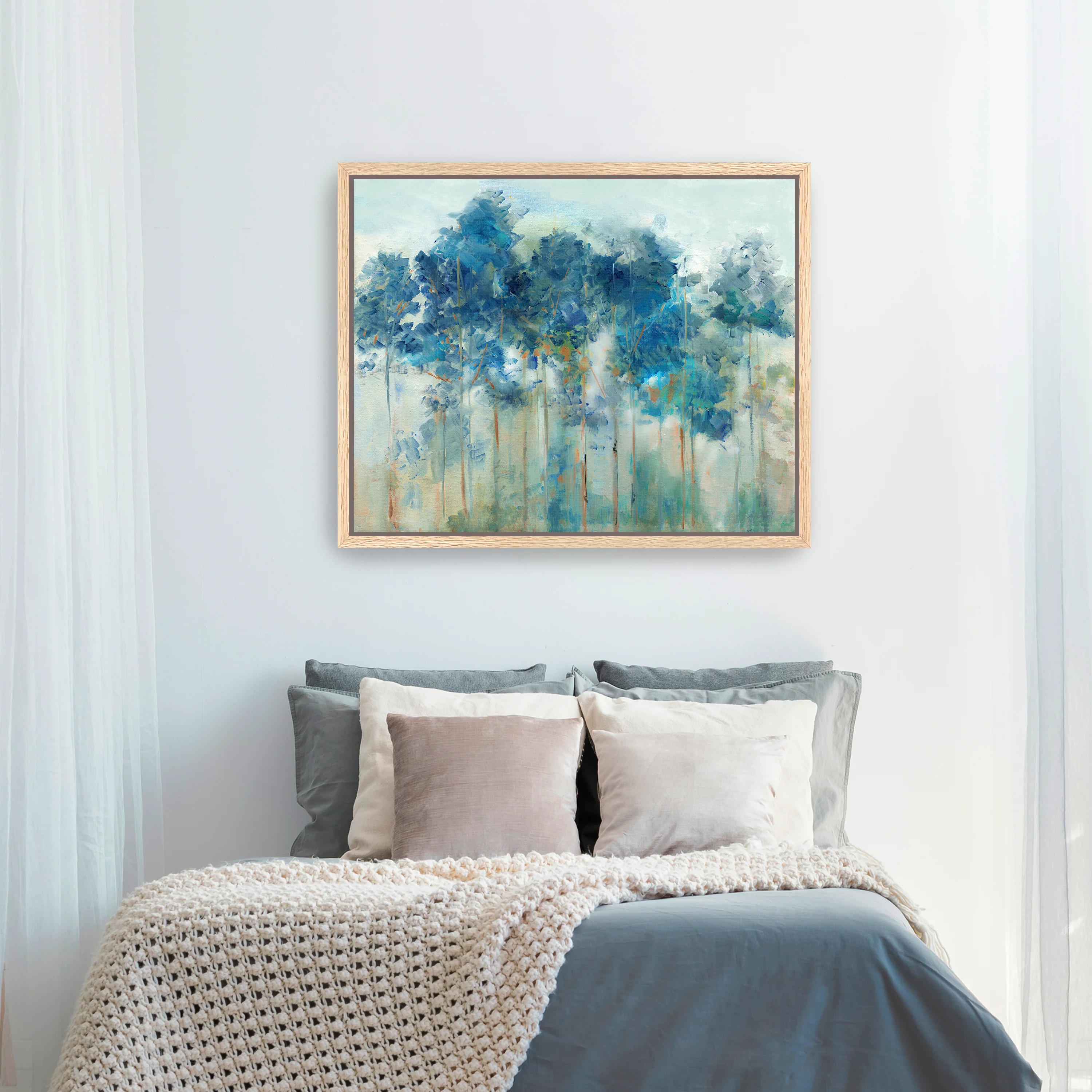 Blue Groves Canvas Giclee - Image 9