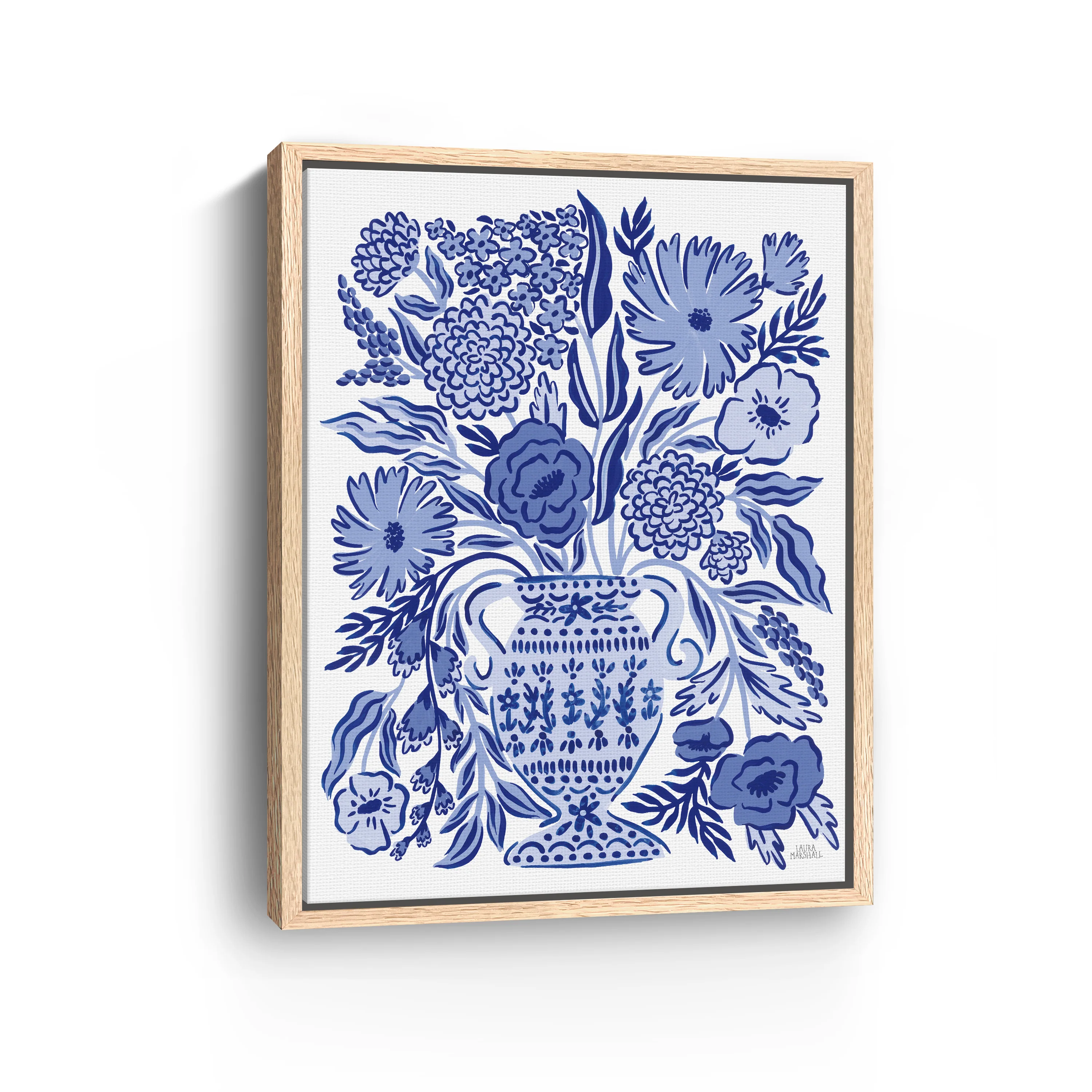 Blue Reverie III Canvas Giclee - Image 10