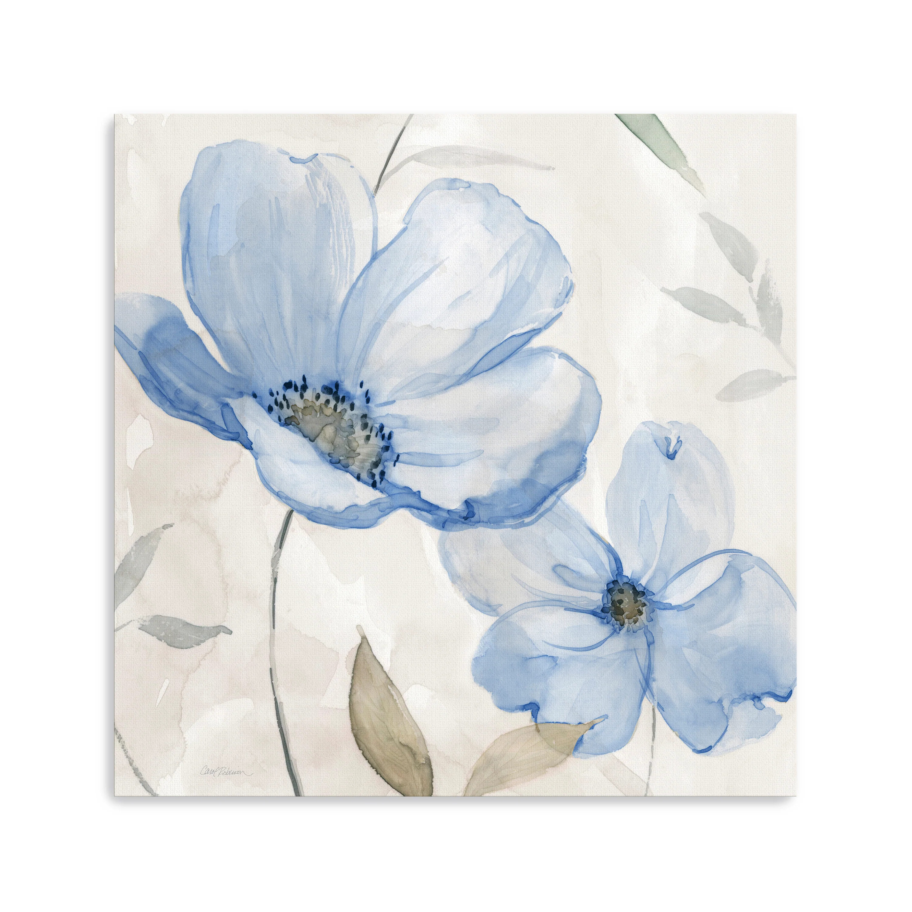Blue Whispers I Canvas Giclee - Image 10