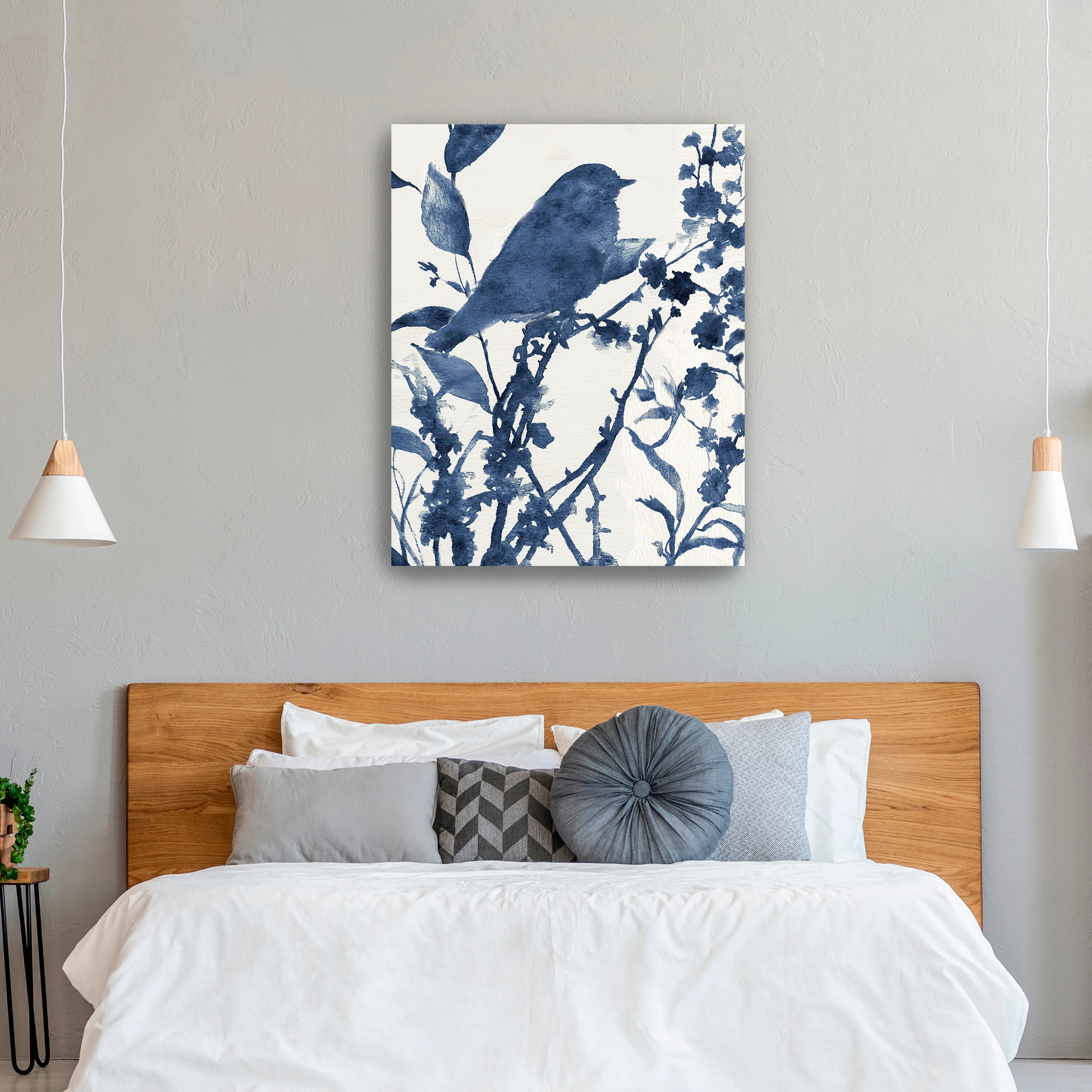 Bluebird Silhouette III Canvas Giclee - Image 11