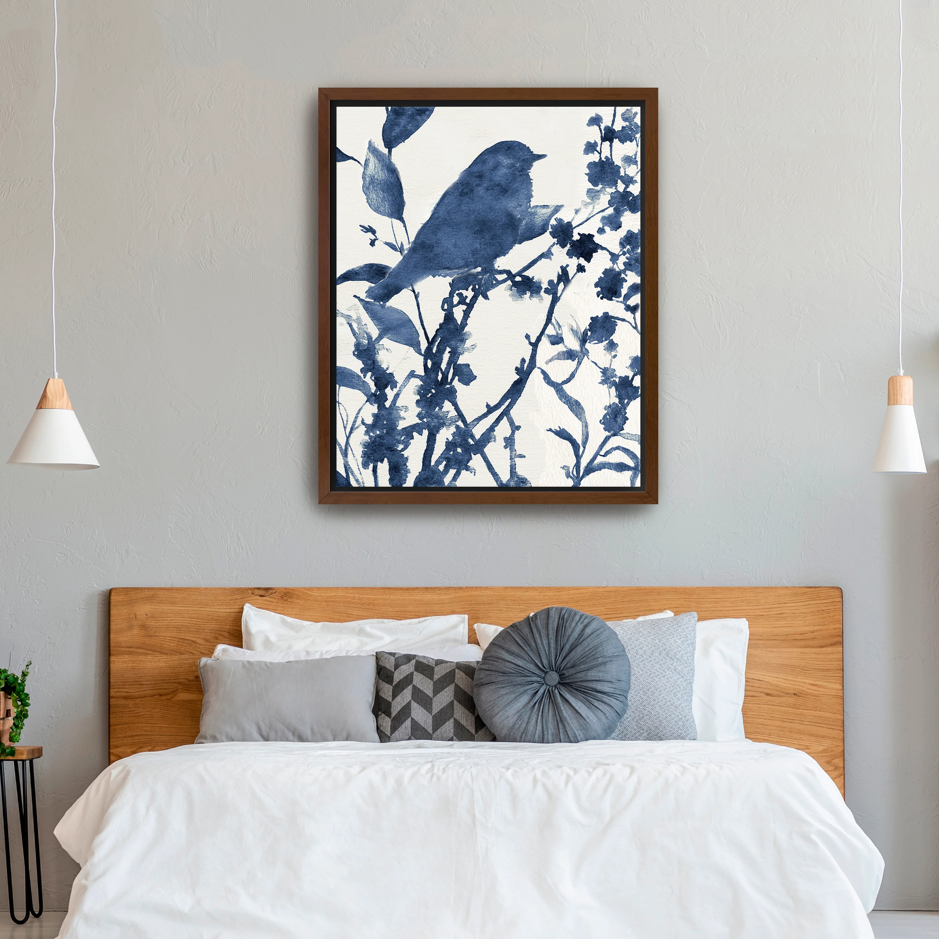 Bluebird Silhouette III Canvas Giclee - Image 6