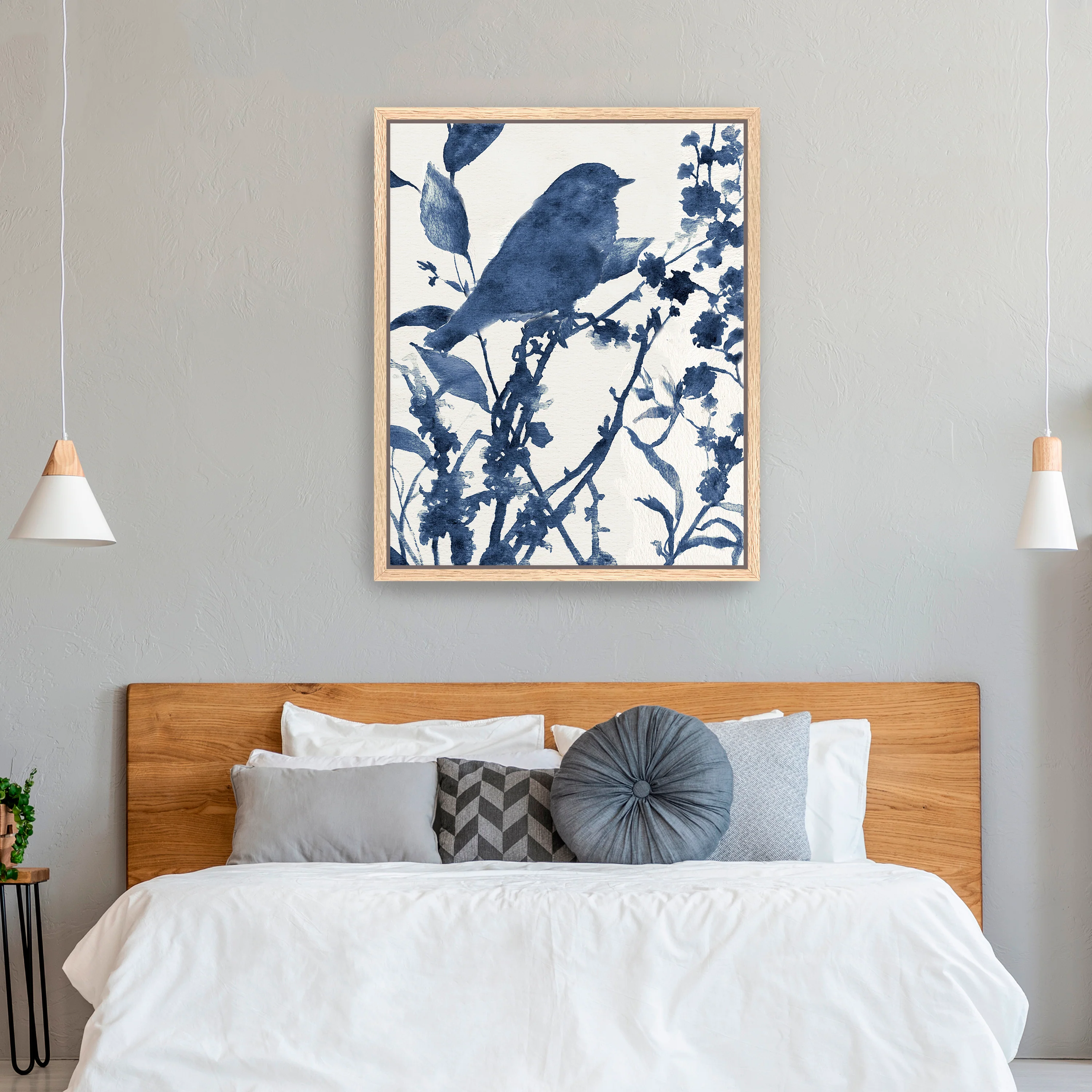 Bluebird Silhouette III Canvas Giclee - Image 9