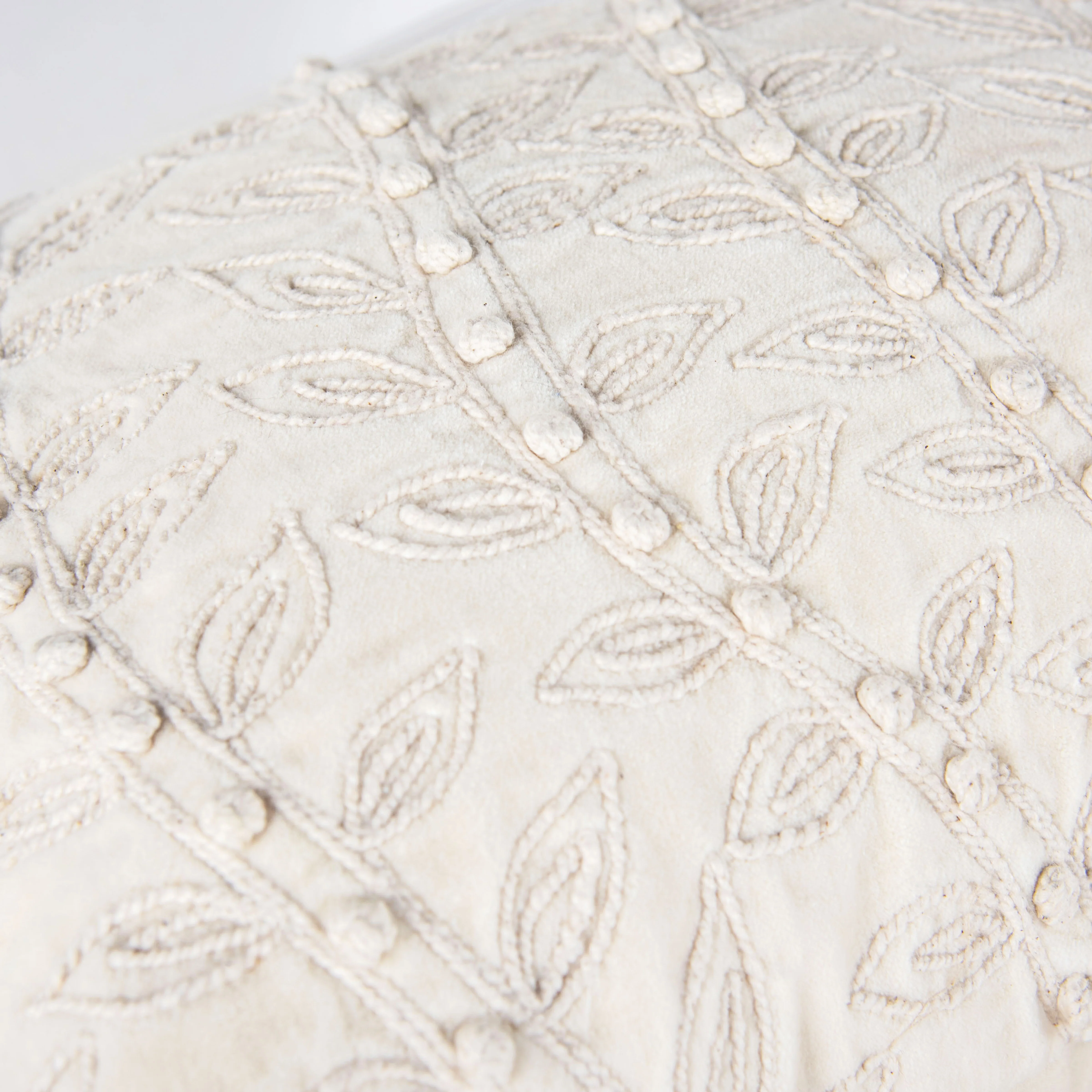 Blythe Embroidered Vine Lumbar Pillow - Image 21