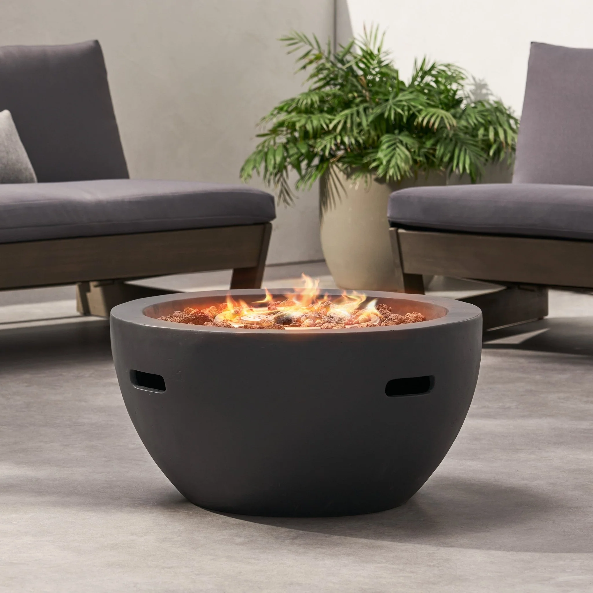 Bowl Propane Firepit - Image 9