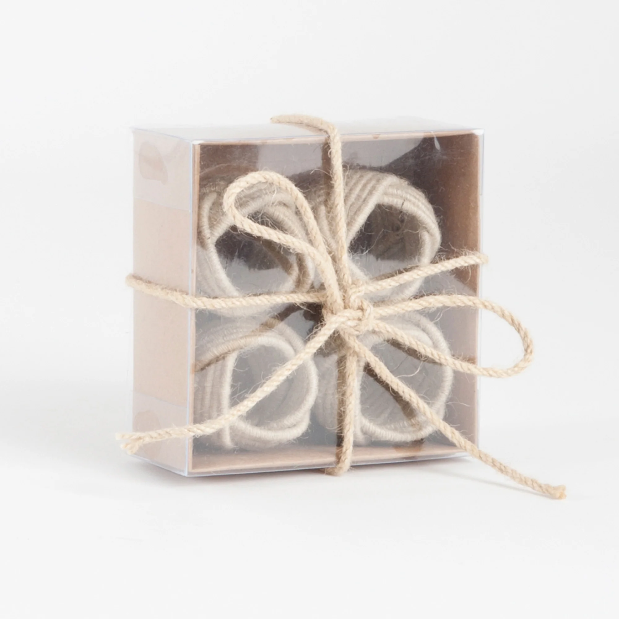 Braided Jute Napkin Ring, Set of 4 - Image 4