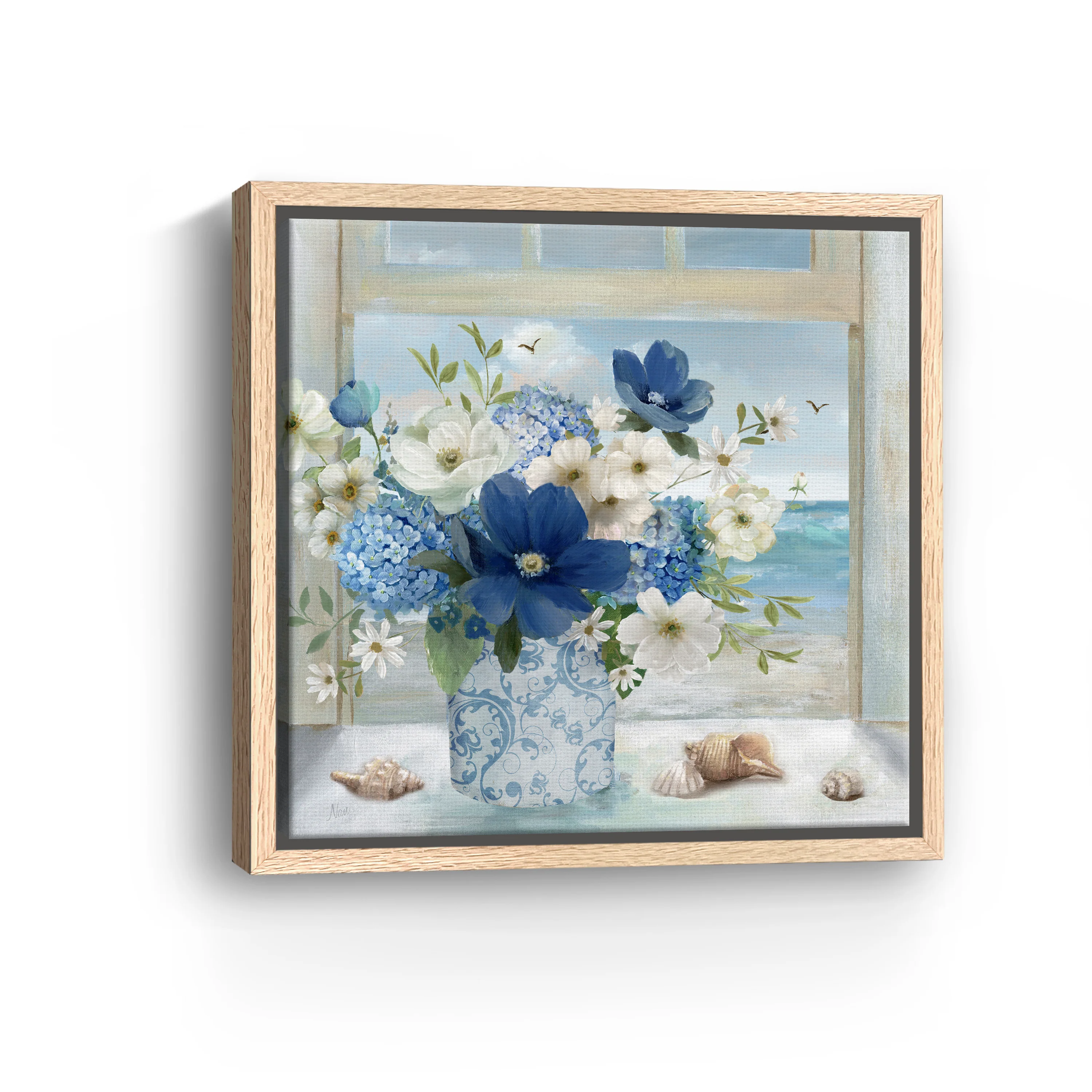 Breezy Coastal Arrangement Canvas Giclee - Image 10