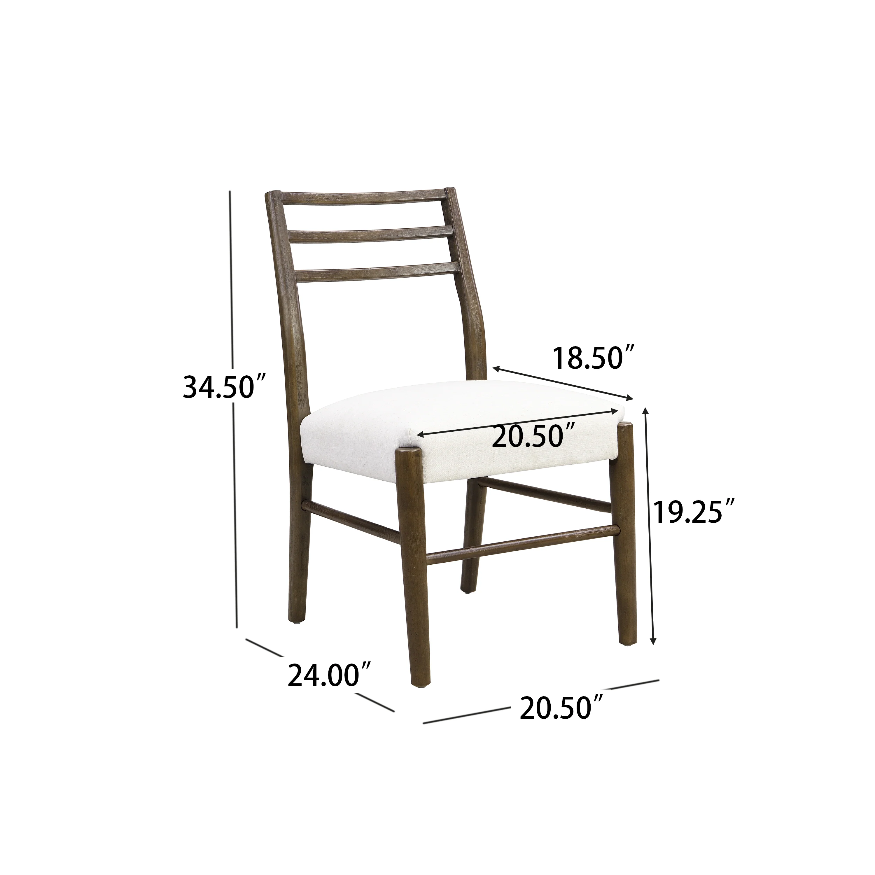 Brookhaven 9-Piece Wood Dining Set - Image 2