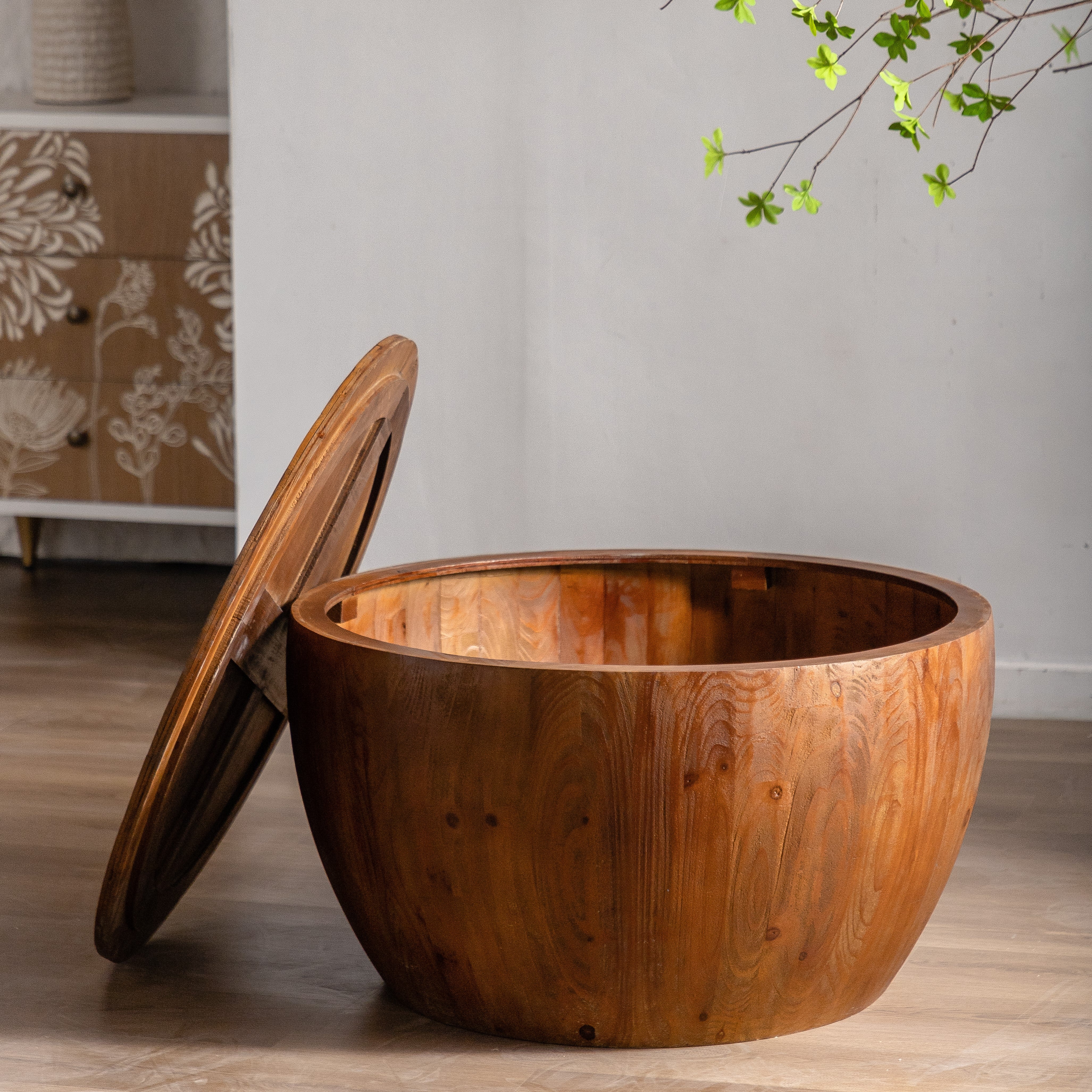 Bucket Shaped Drum Coffee Table - Image 20