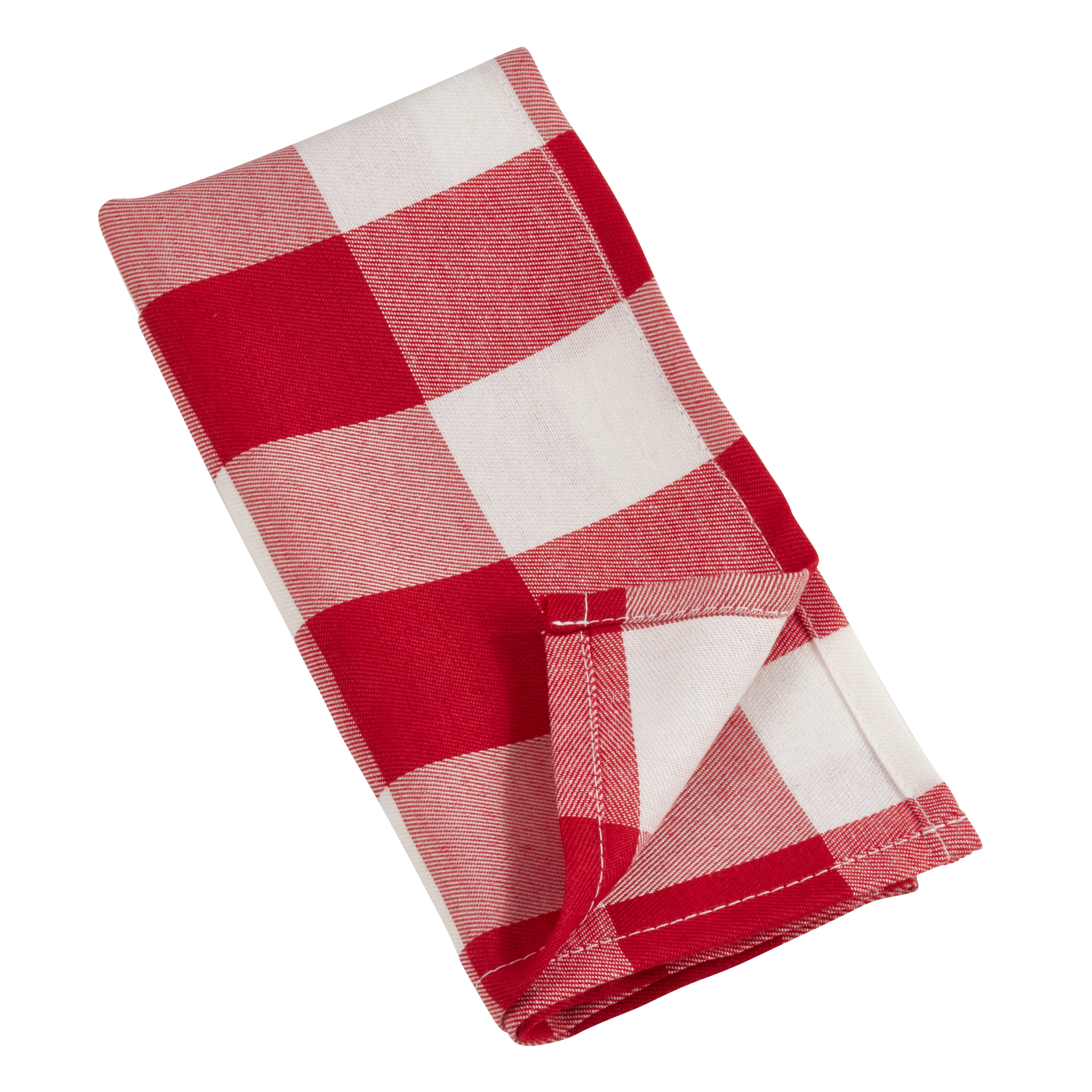 Buffalo Plaid Cotton Blend Table Napkins, Set of 4 - Image 7