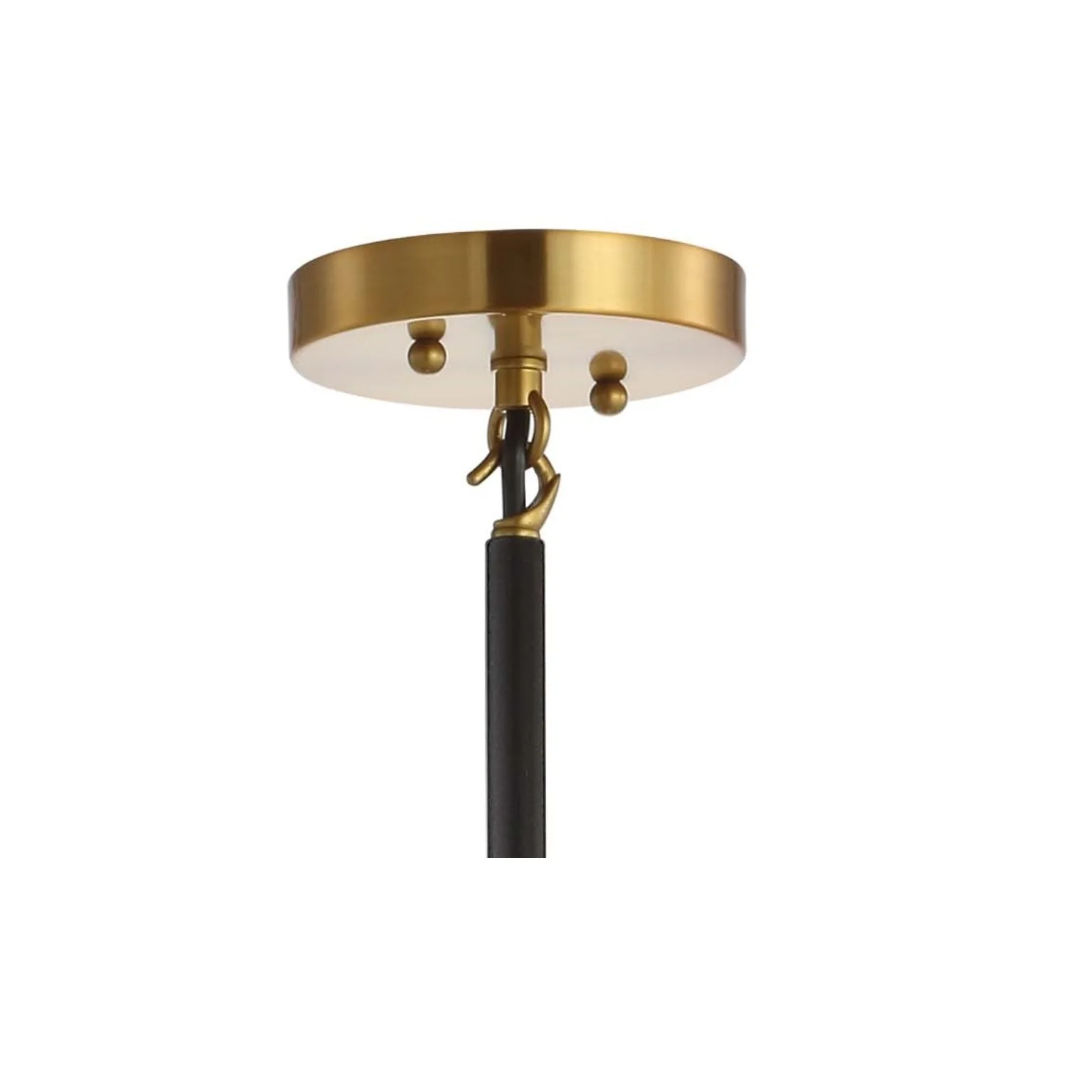 Caleb Brass Cluster Pendant Brass Gold/Black - Image 6