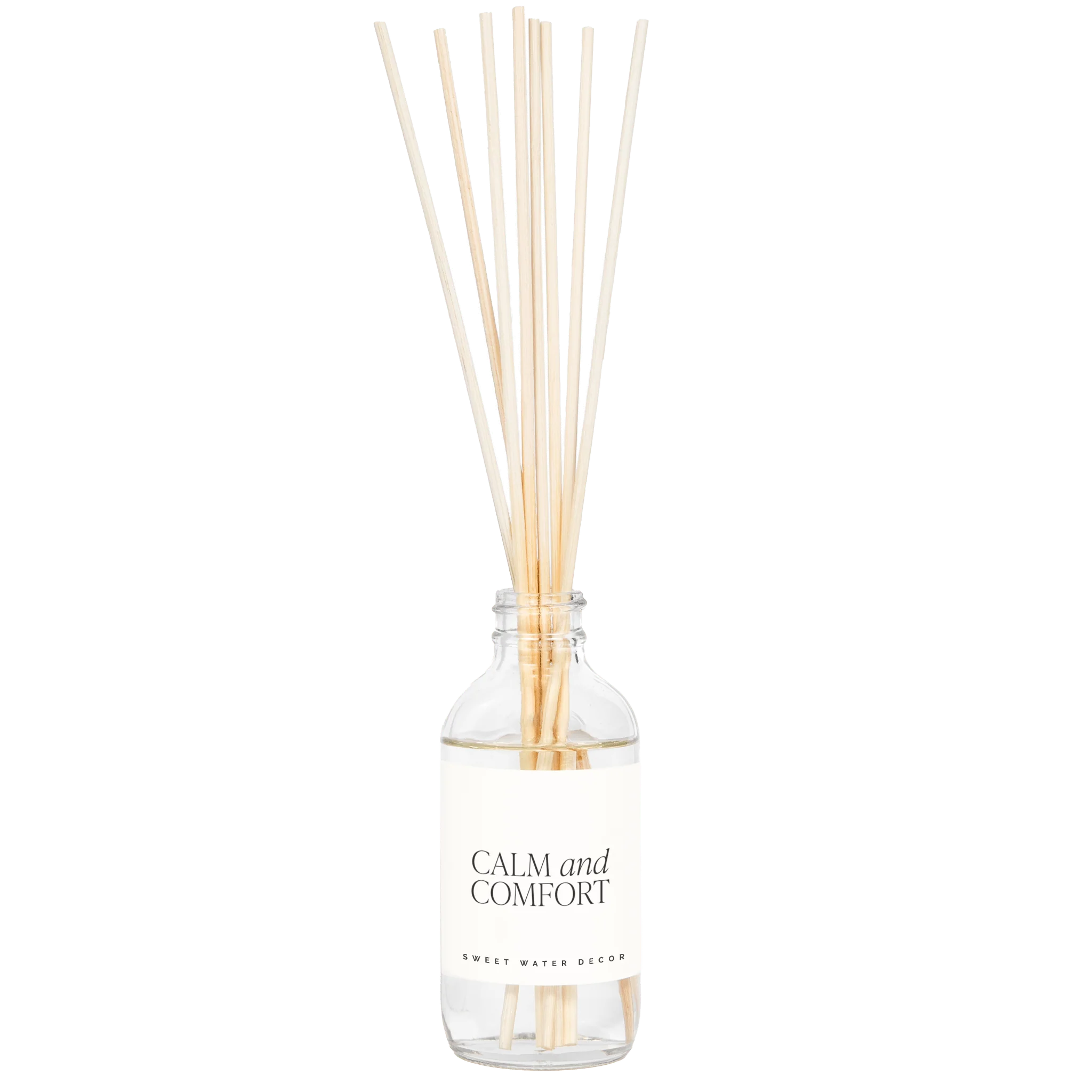Calm and Comfort Clear Reed Diffuser (Self Care Lavender and Eucalyptus) - Image 10