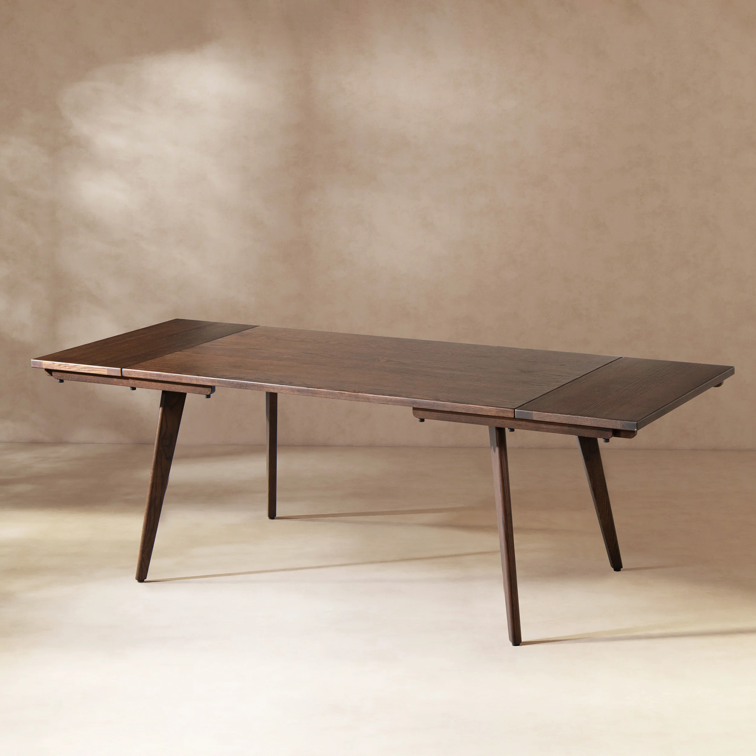 Capri 59-90.5" Solid Oak Wood 4-6 Seat Extendable Leaf Dining Table - Image 33