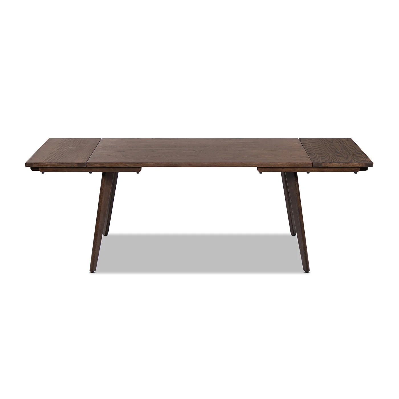 Capri 59-90.5" Solid Oak Wood 4-6 Seat Extendable Leaf Dining Table - Image 39