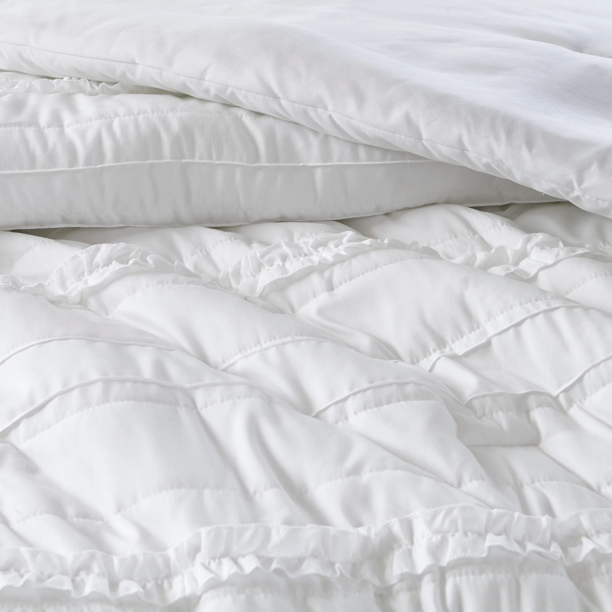 Celeste 5-Piece Microfiber Ruffled Comforter Set - Image 43