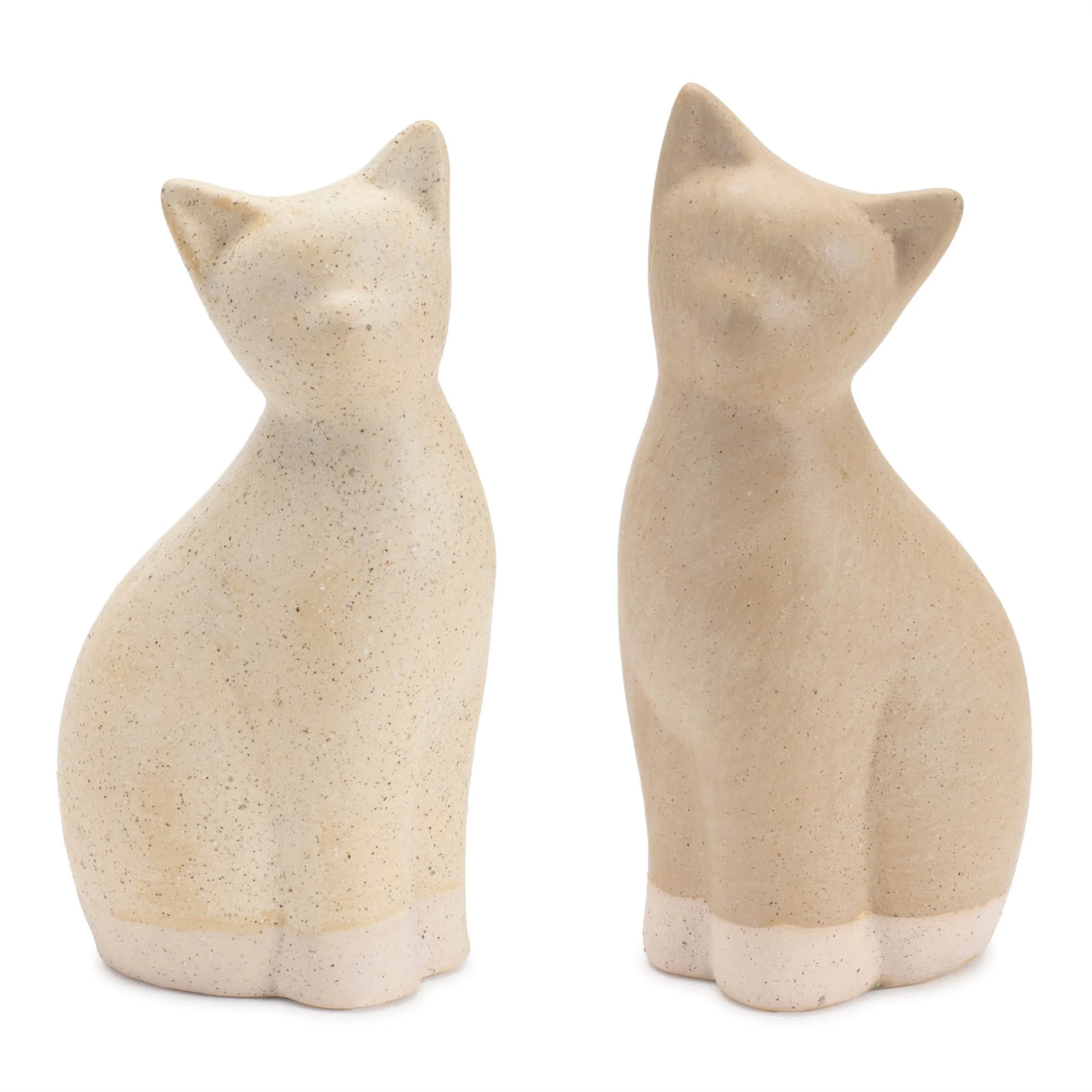 Ceramic Cat Decor, Set of 2