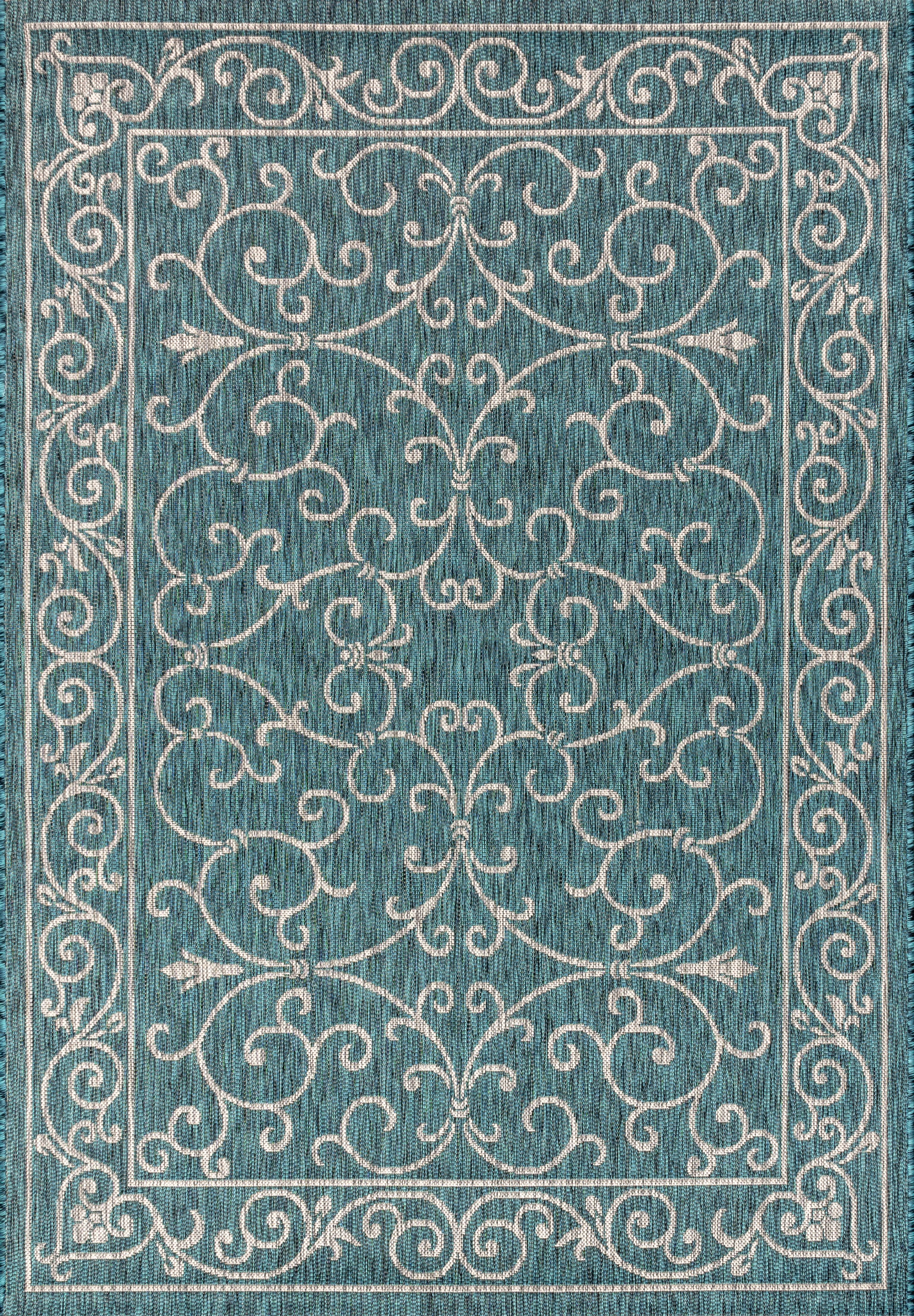 Charleston Vintage Filigree Textured Weave Indoor/Outdoor Area Rug - Image 136