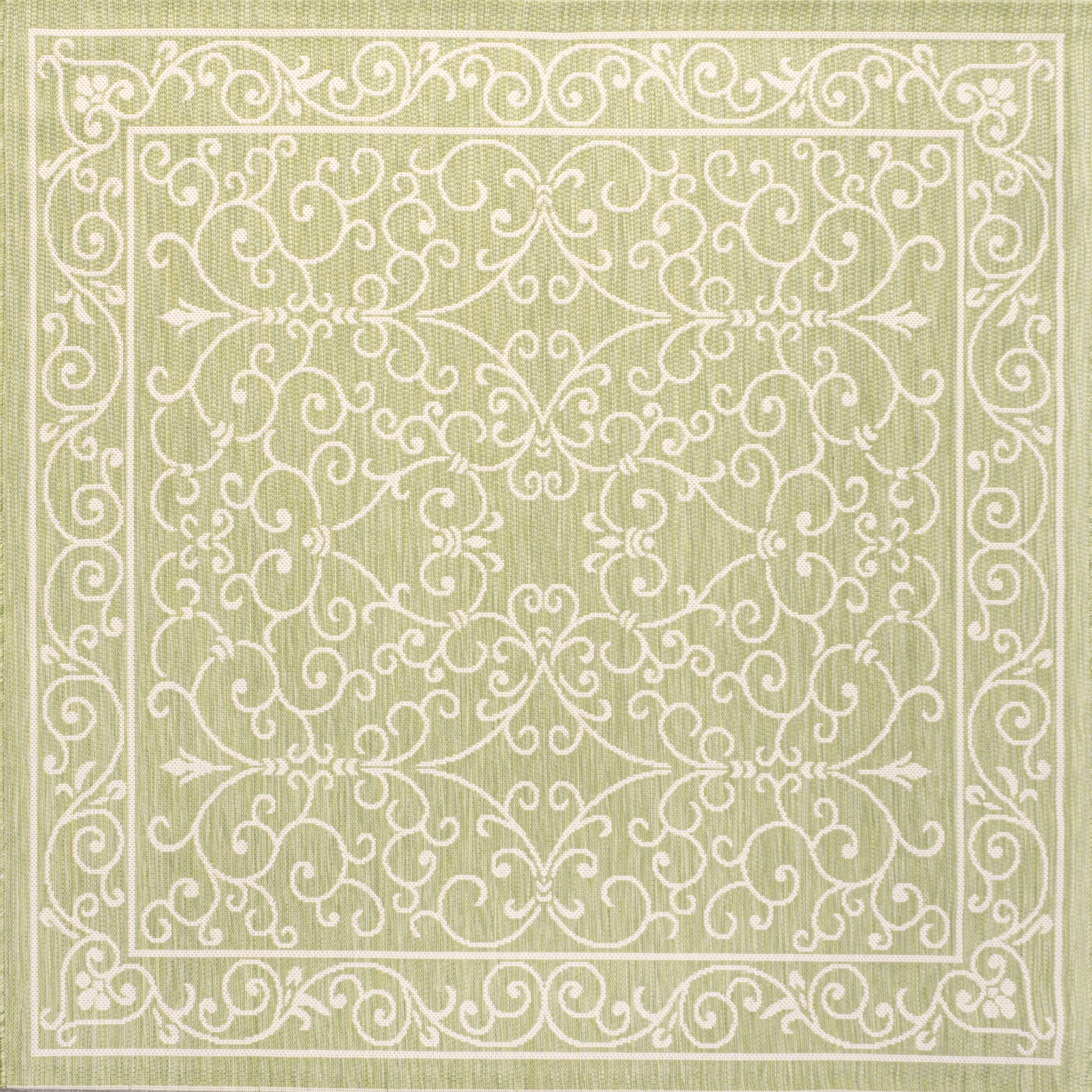 Charleston Vintage Filigree Textured Weave Indoor/Outdoor Area Rug - Image 85
