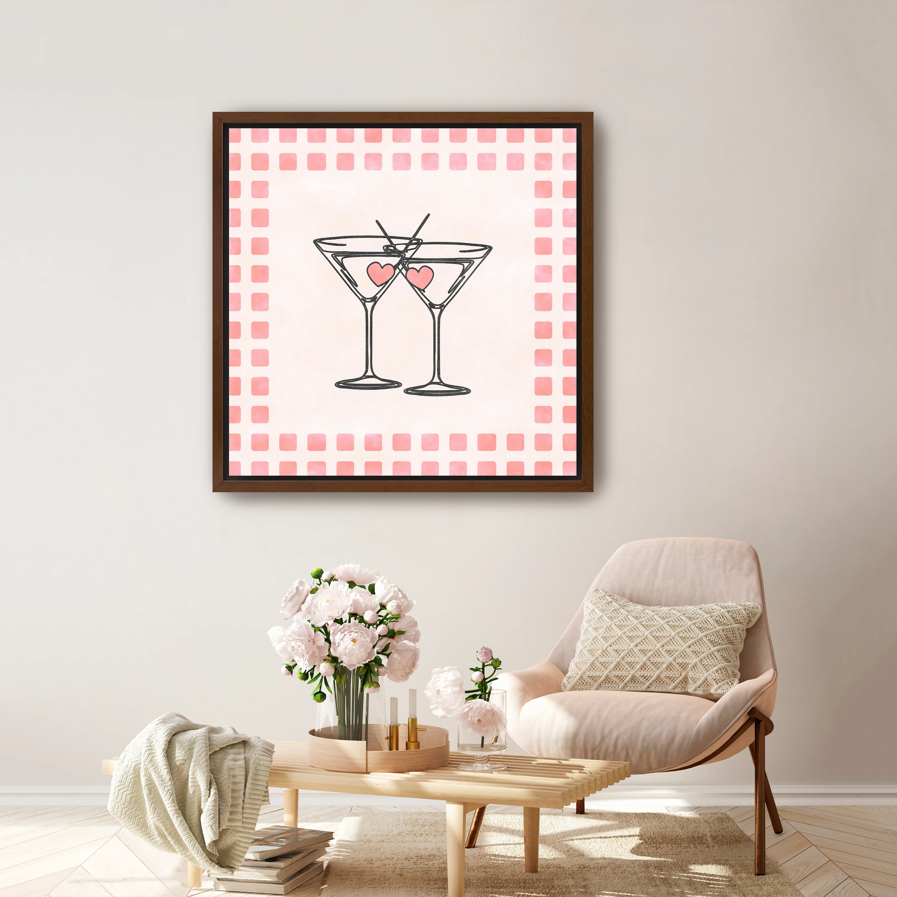 Cheers to Love Canvas Giclee - Image 8