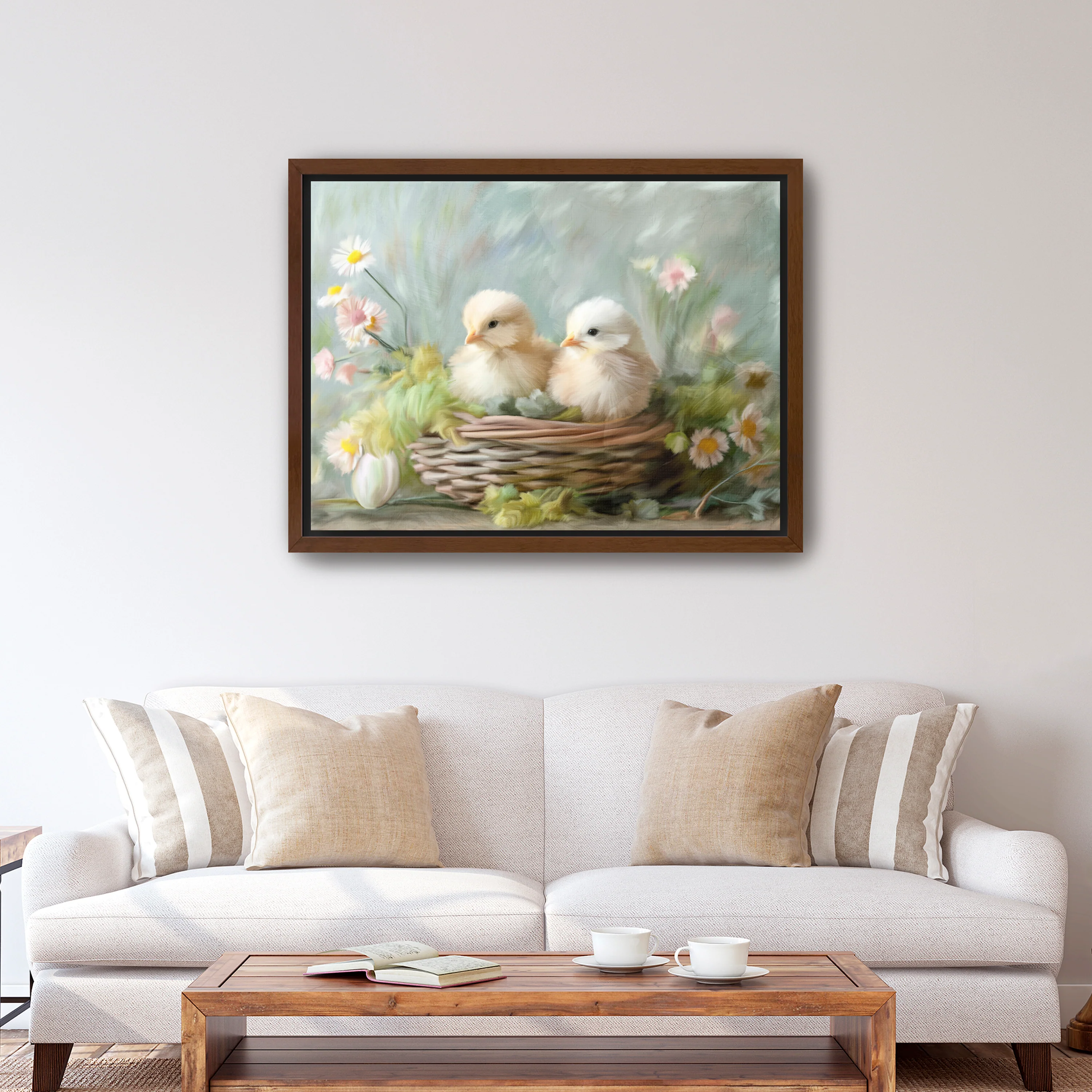 Chicks Basket Canvas Giclee - Image 8