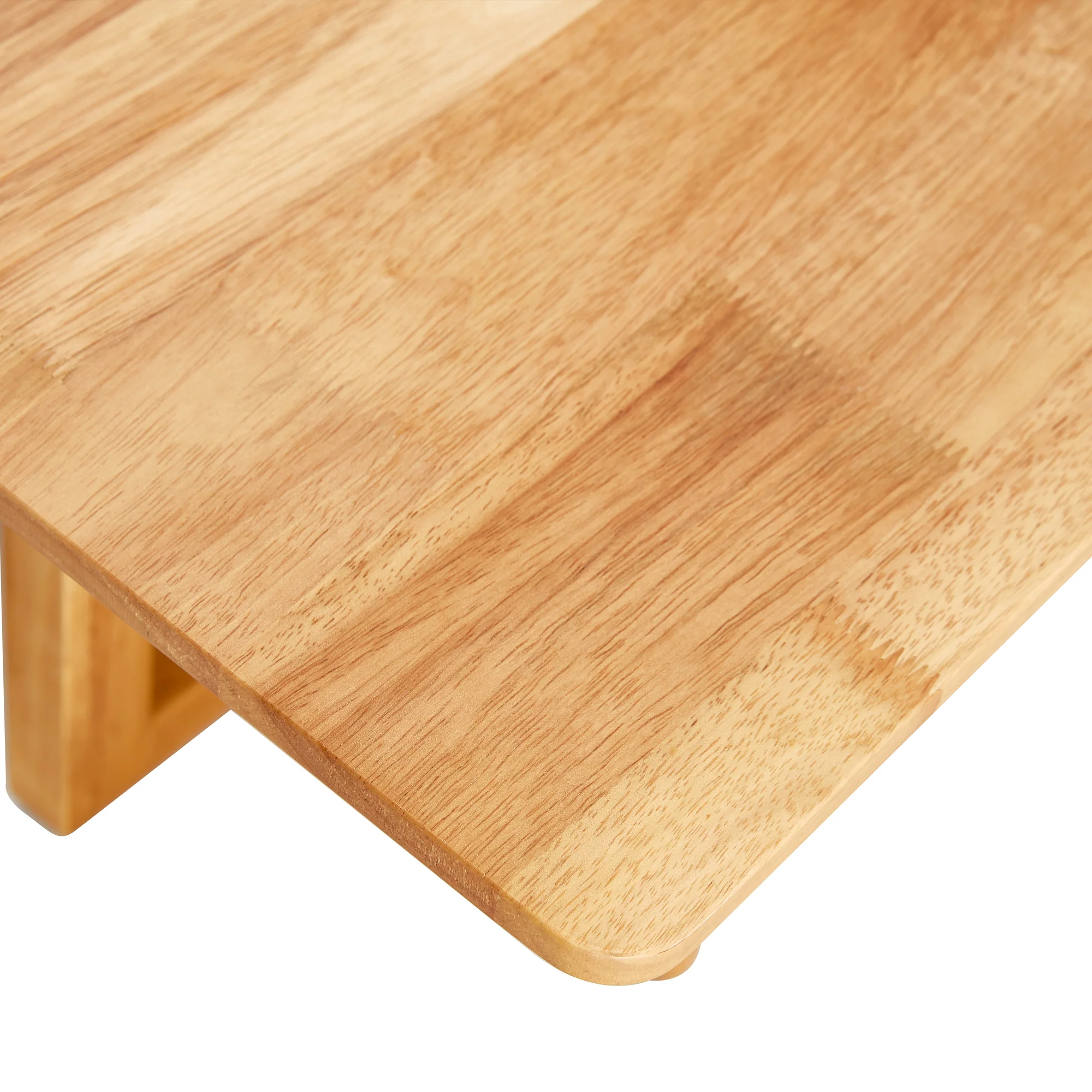 Rattan Solid Wood Coffee Table - Image 14