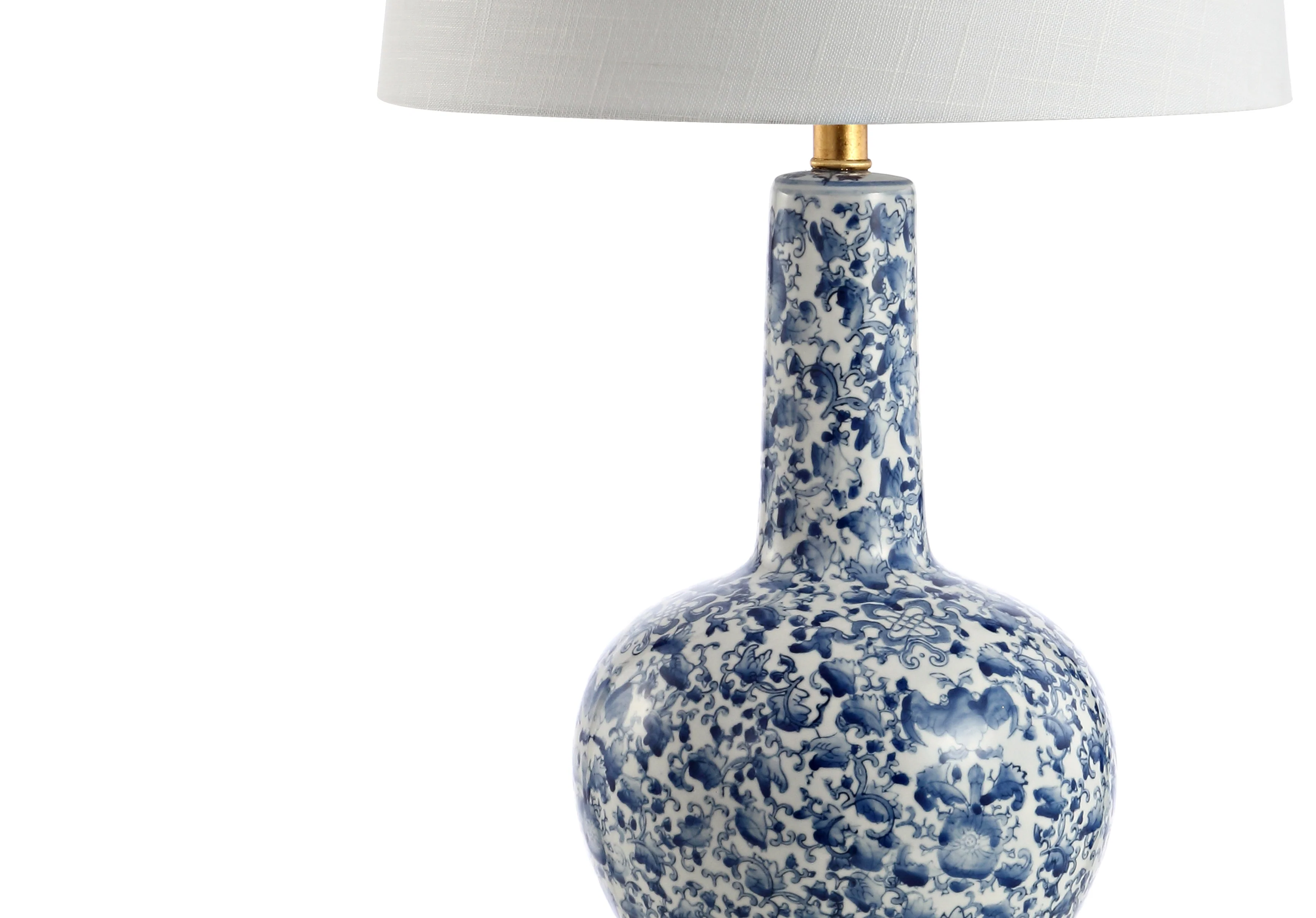 Chinois Ceramic/Iron Classic Cottage LED Table Lamp - Image 4