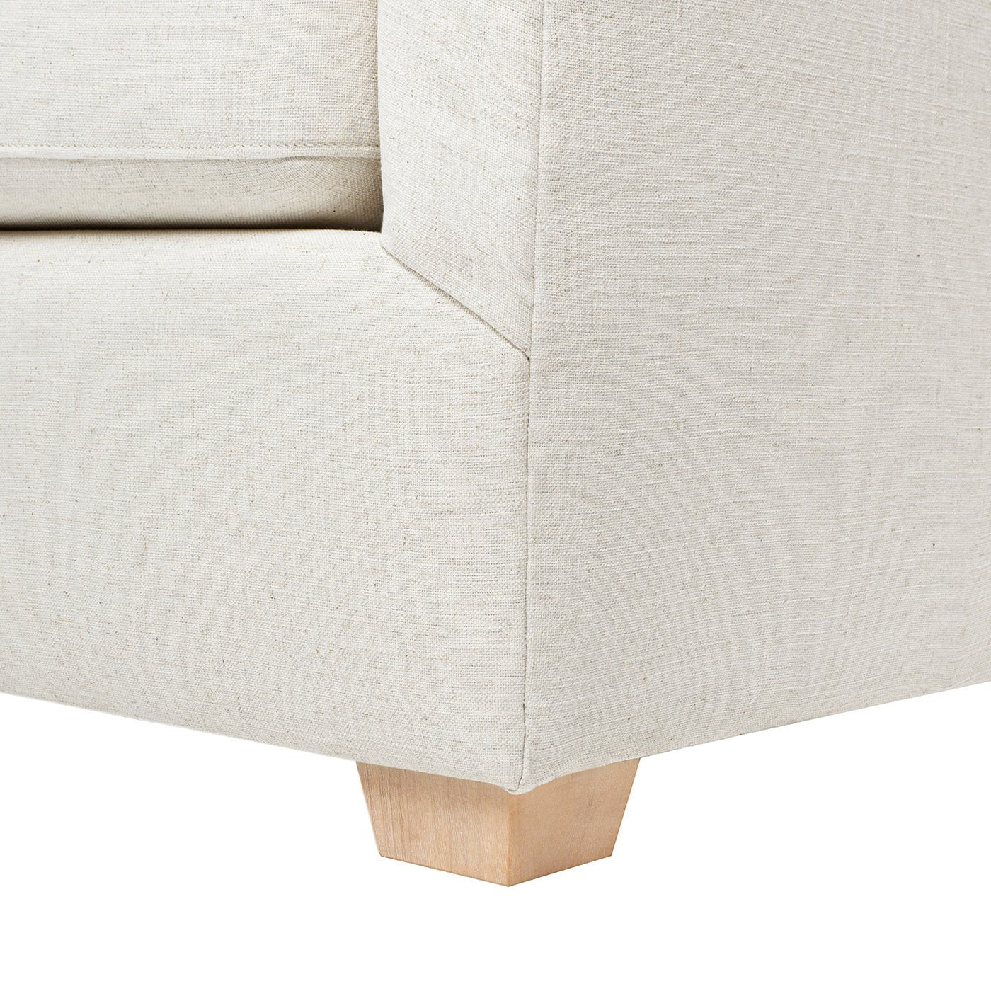 Citadell 83" Upholstered Sofa with Lumbar Pillow and Flared Arms - Image 6