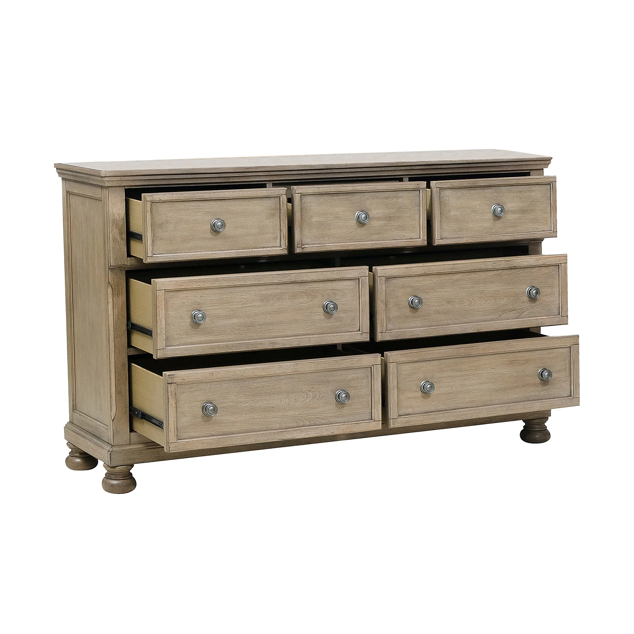 Classic 7 Drawer Dresser with Jewelry Tray - Image 5
