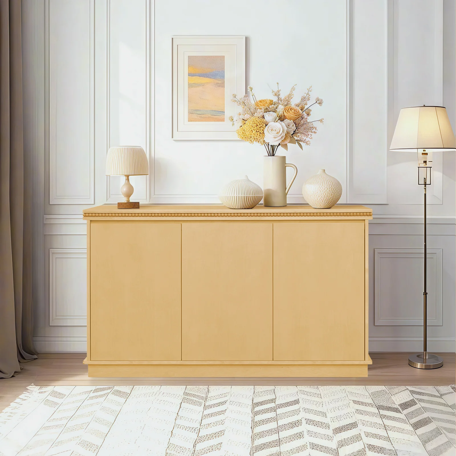 Classic Wooden Sideboard - Image 2