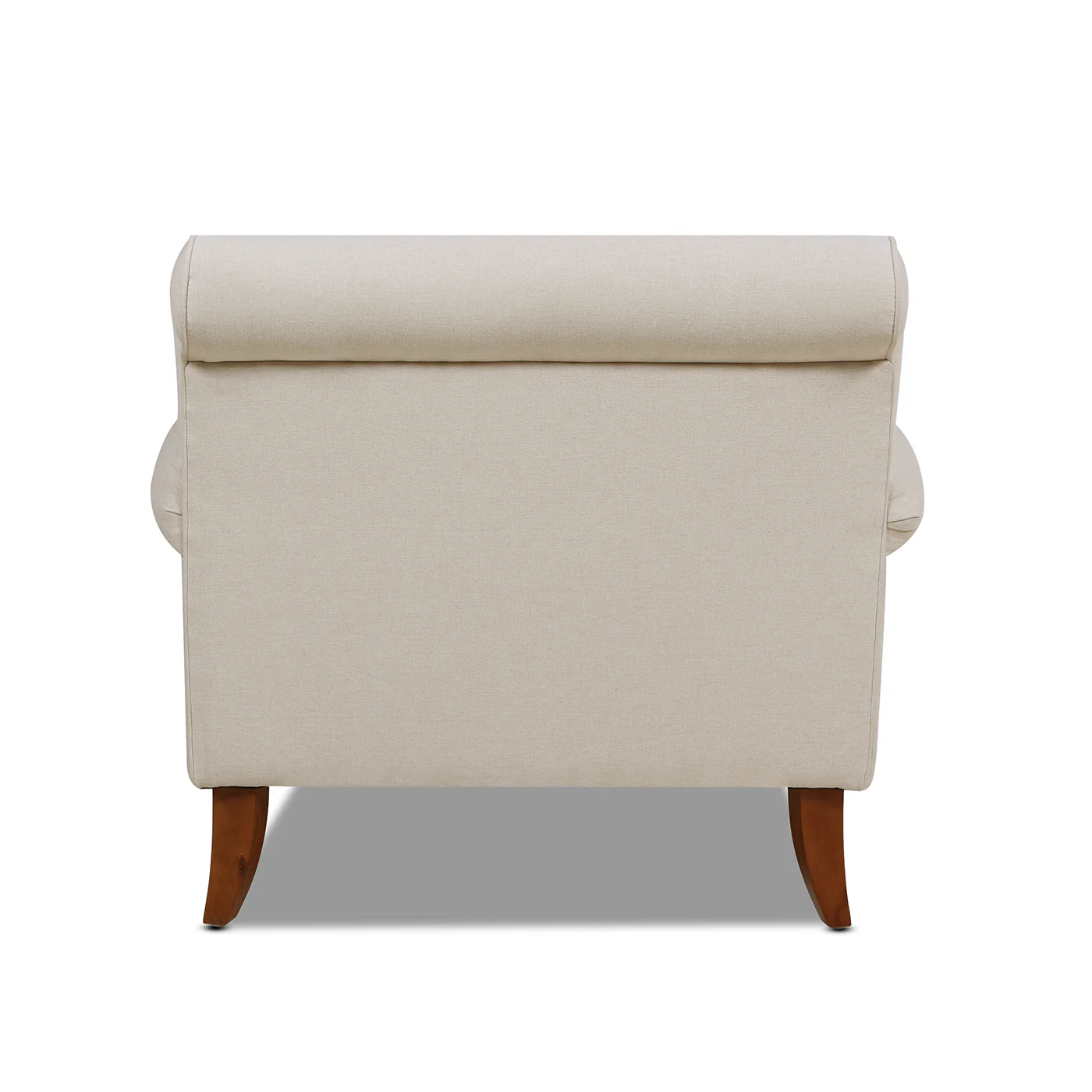 Cobaltex Upholstered Arm Chair with Metal Casters and Rolled Arms - Image 17
