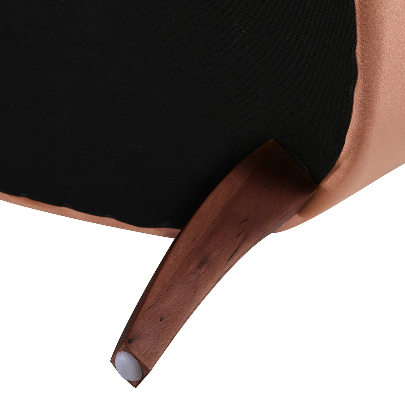 Comforts Upholstered Accent Chair with Recessed Arms and Barrel Design - Image 18