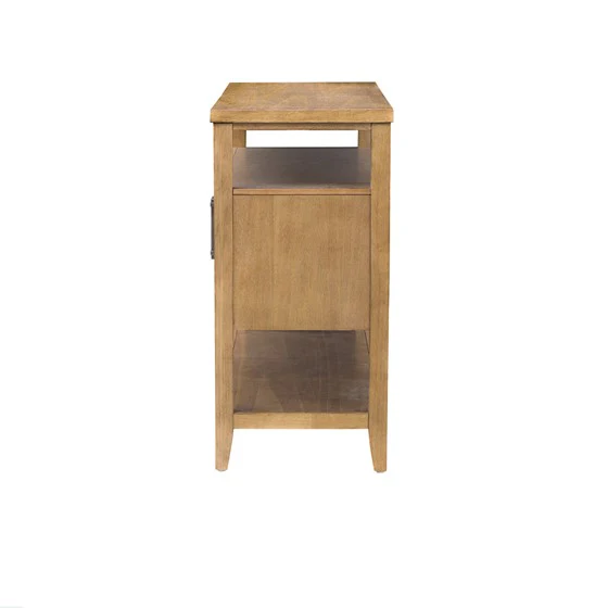 Console Table with 2 Cane Doors and 2 Shelves - Image 6