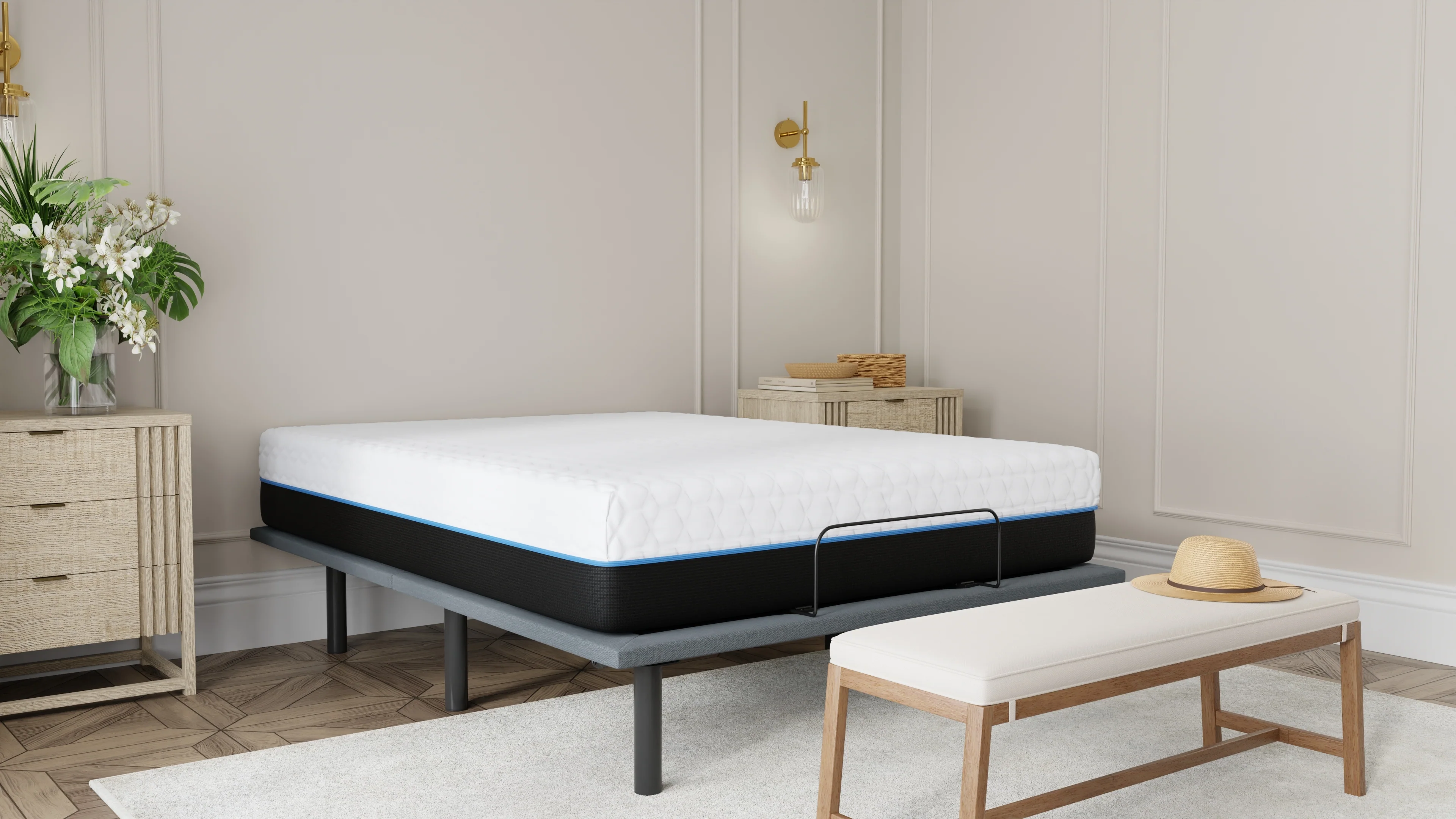 BedTech Copper Lux 14" Plush Memory Foam Mattress With Phase Change Cooling Fabric - Image 7
