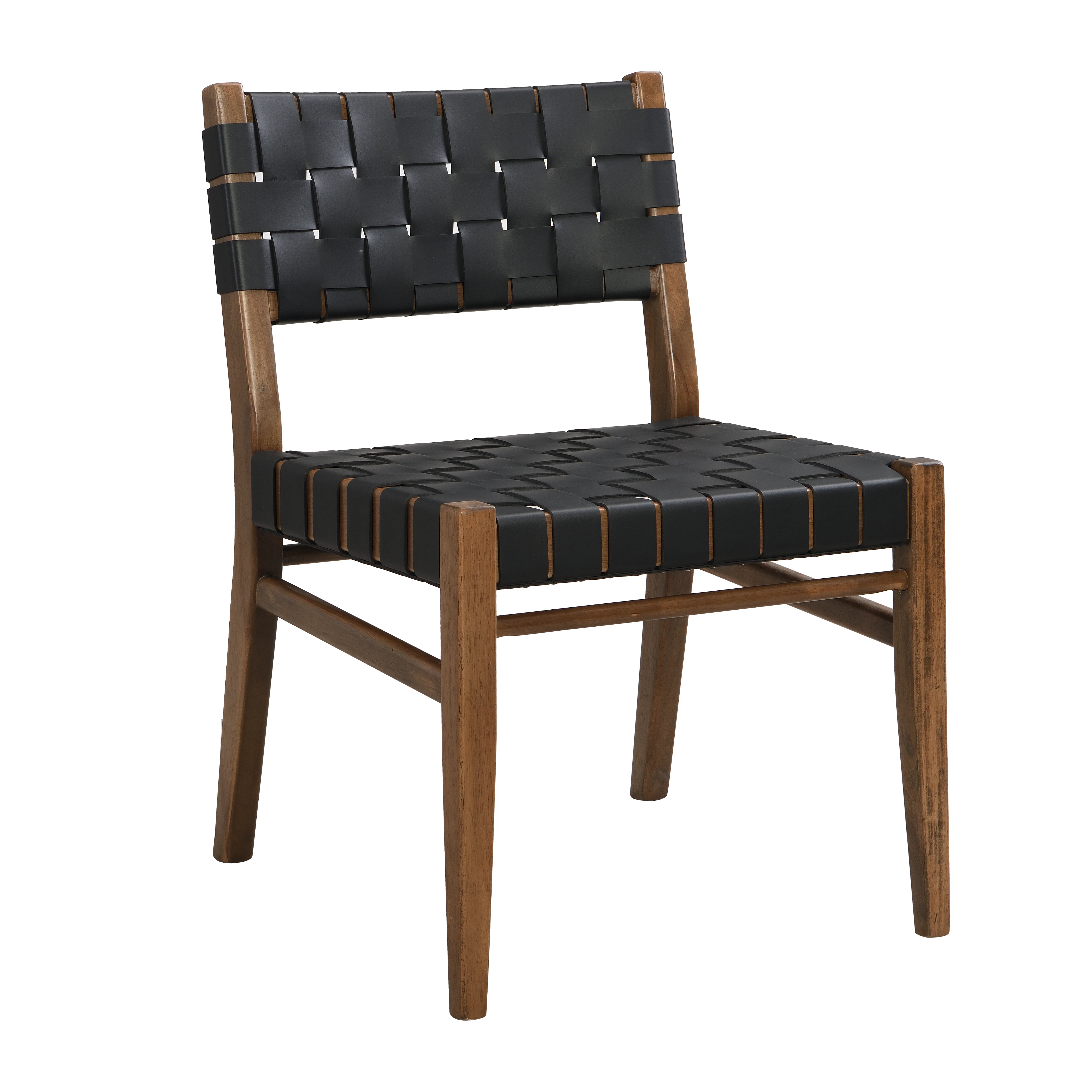 Crosswell 5-Piece Dining Set with Woven Chairs - Image 46