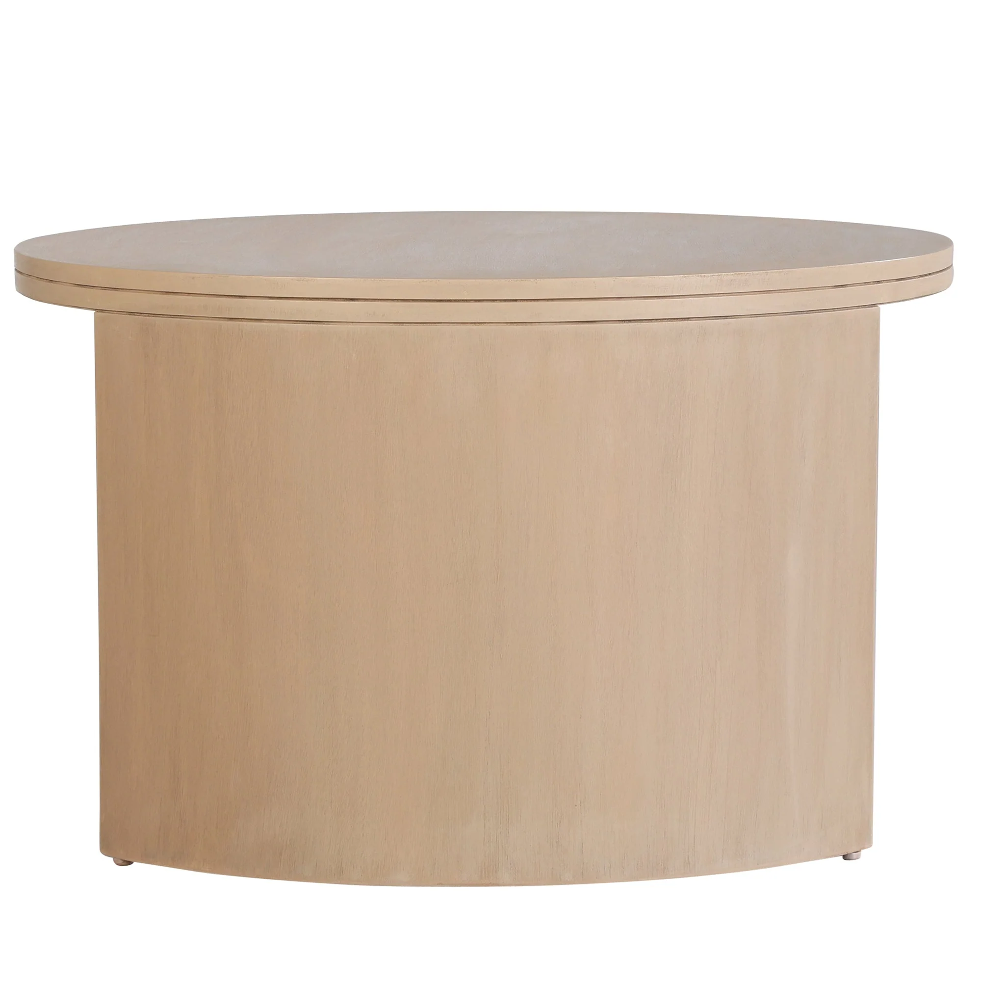 Cyrus Round Storage Coffee Table and Nesting Stool - Image 4