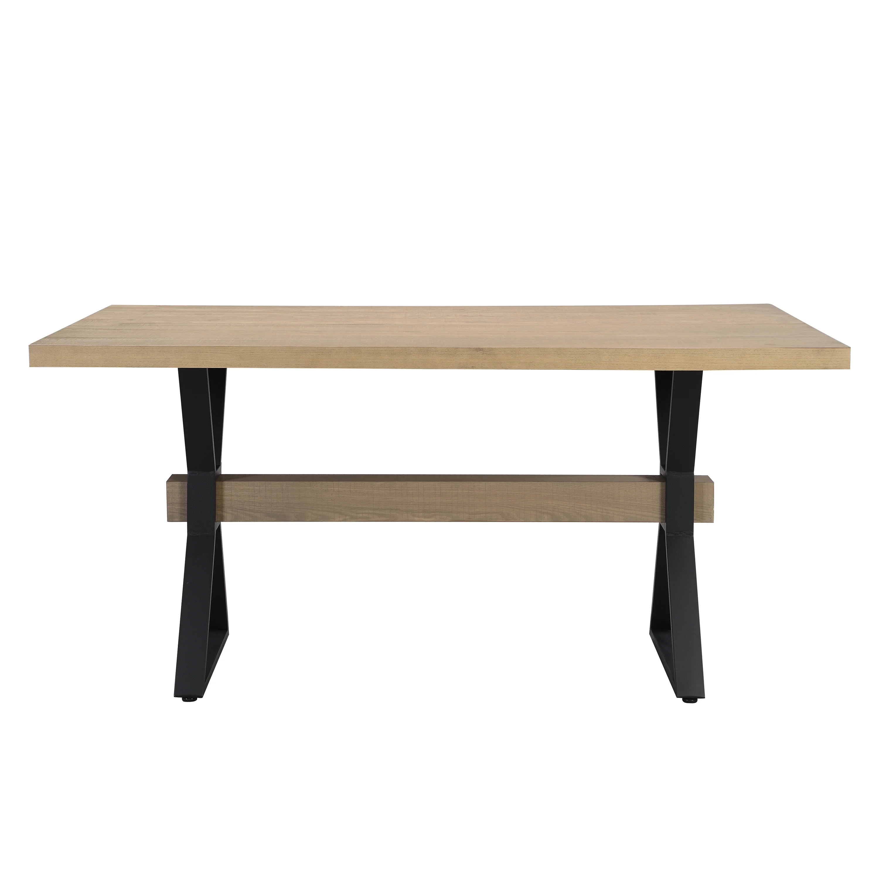 Hartsdale Farmhouse X-Shaped Dining Table - Image 25