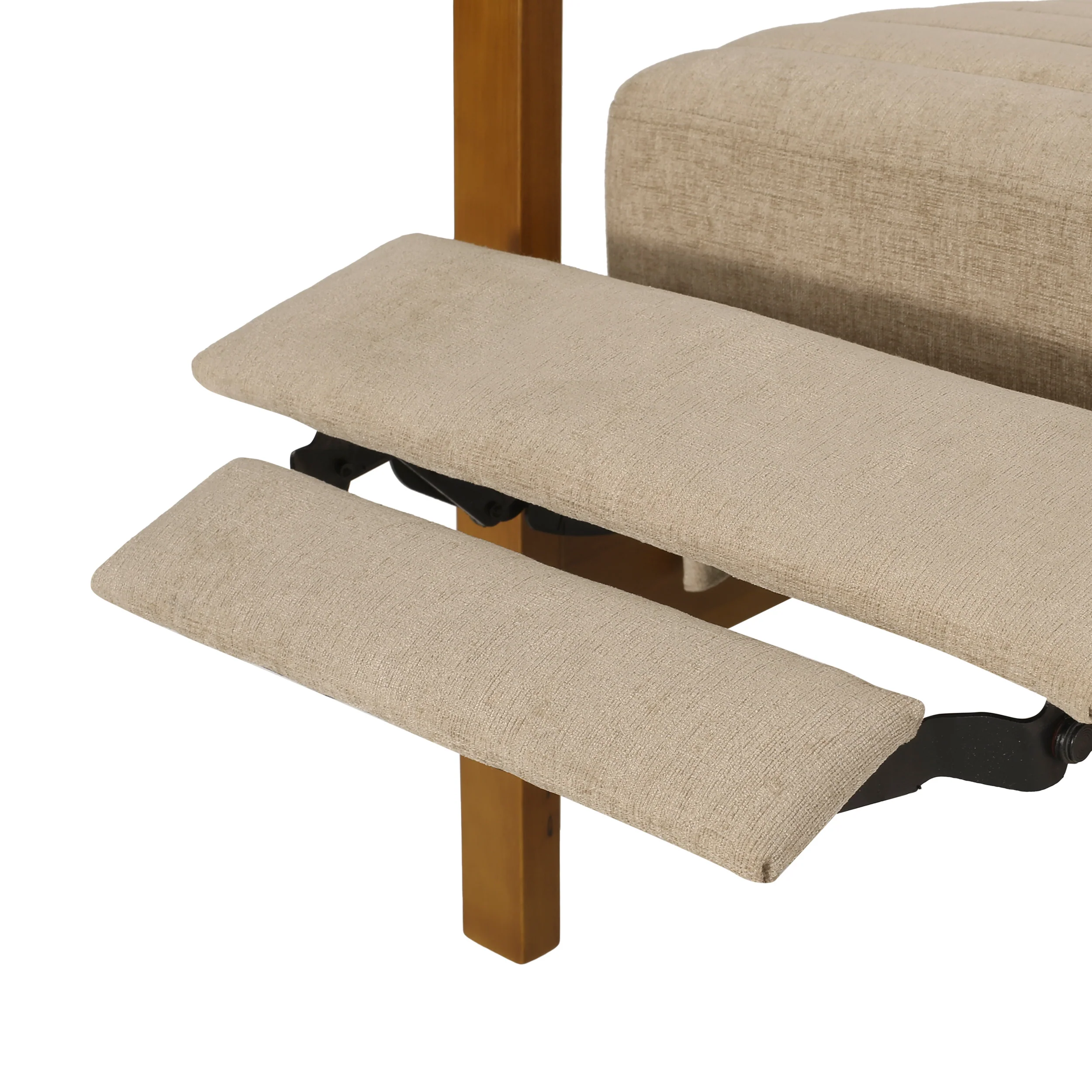 Mid-Century Modern Manual Club Recliner - Image 18