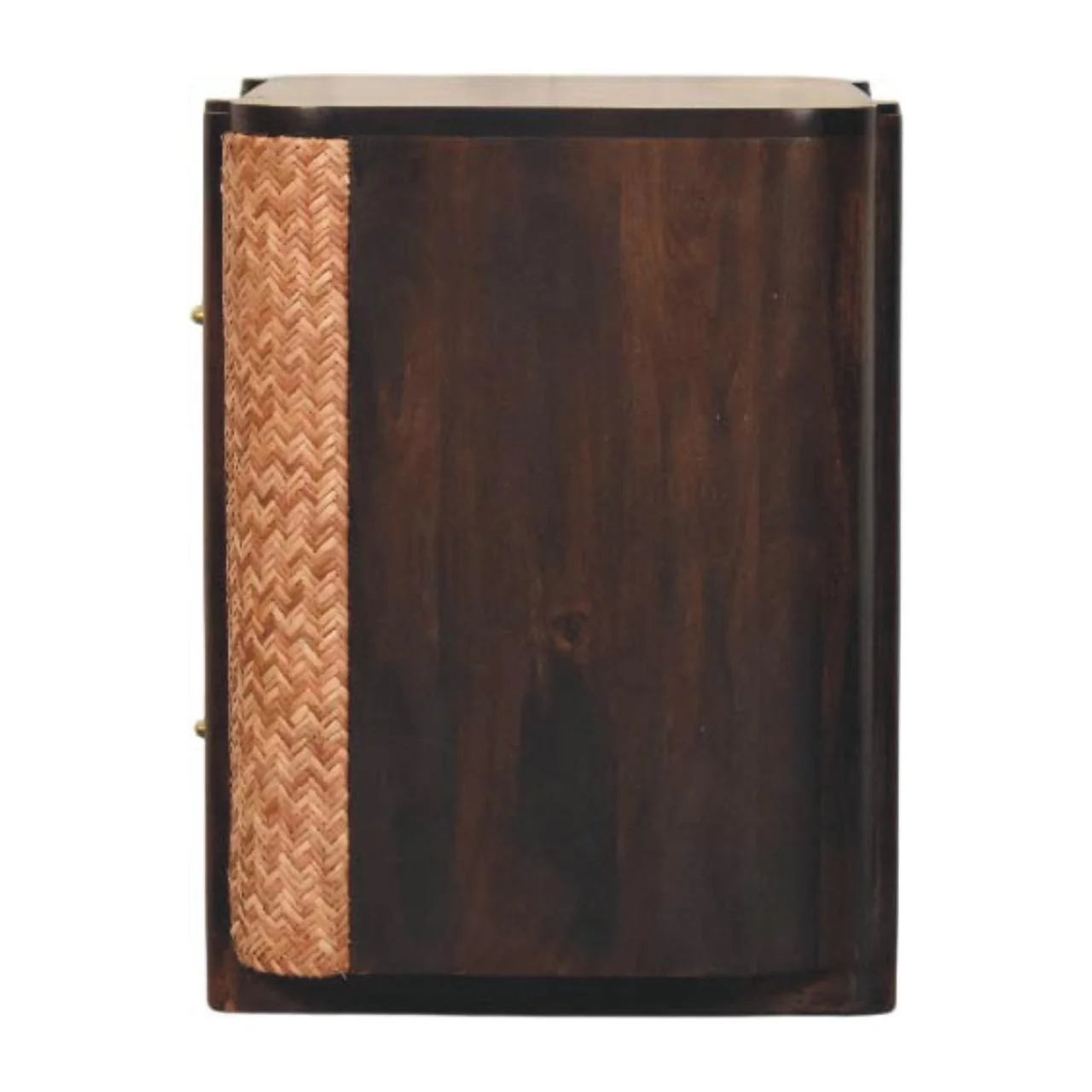 Solid Wood Havana Canefront Nightstand - Image 10