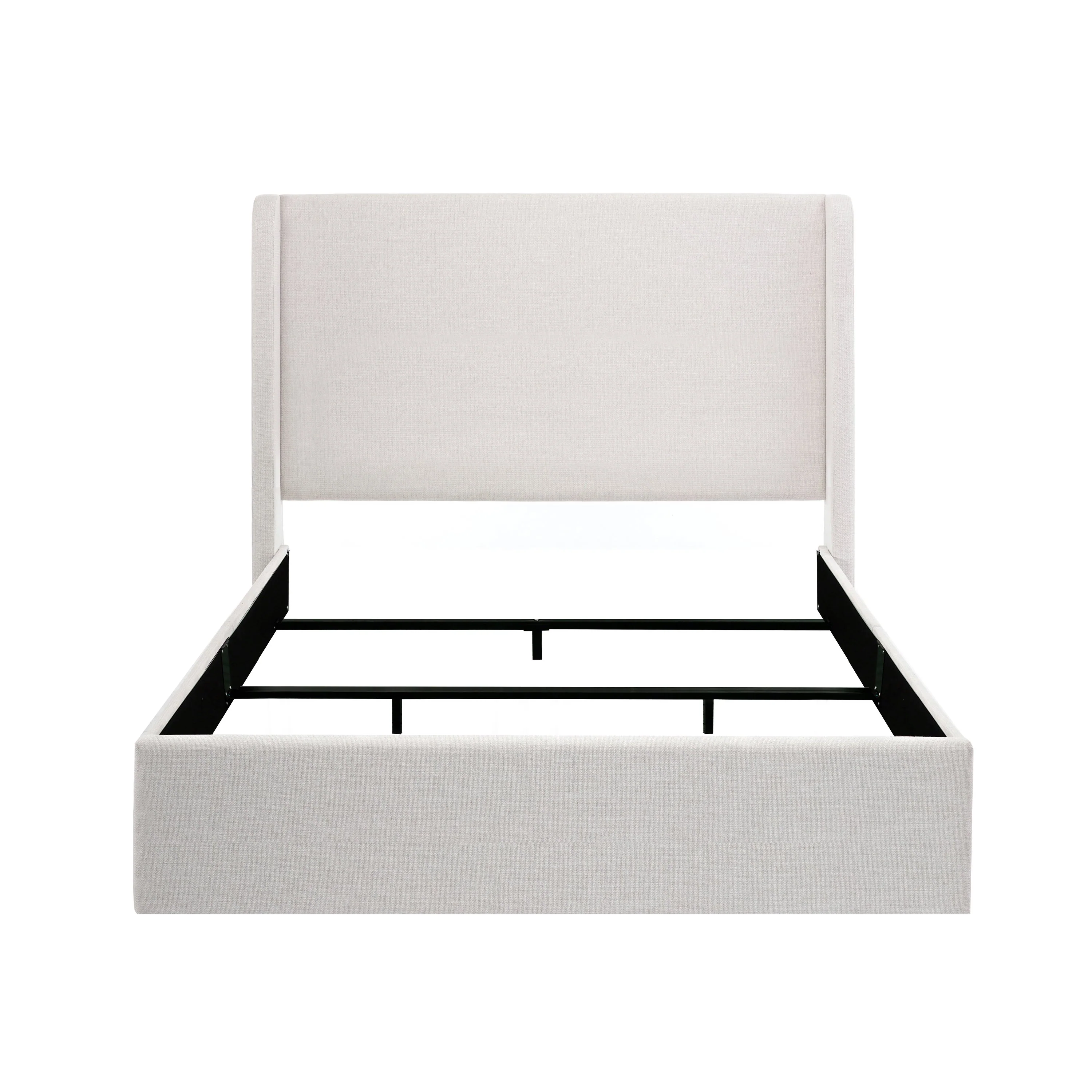 Caron Upholstered Wingback Bed - Image 3