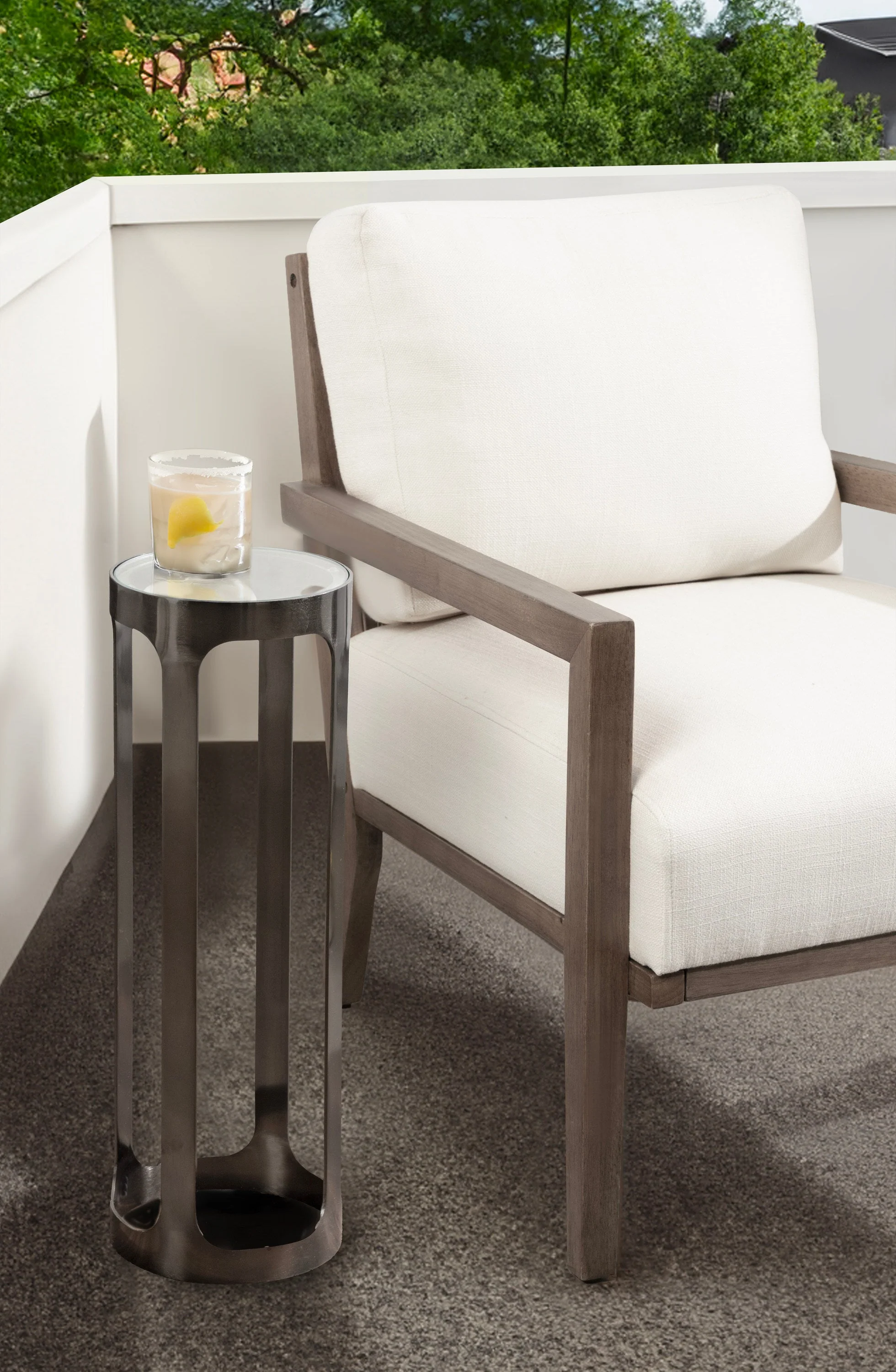 Dahl Metal Drink Table - Image 14
