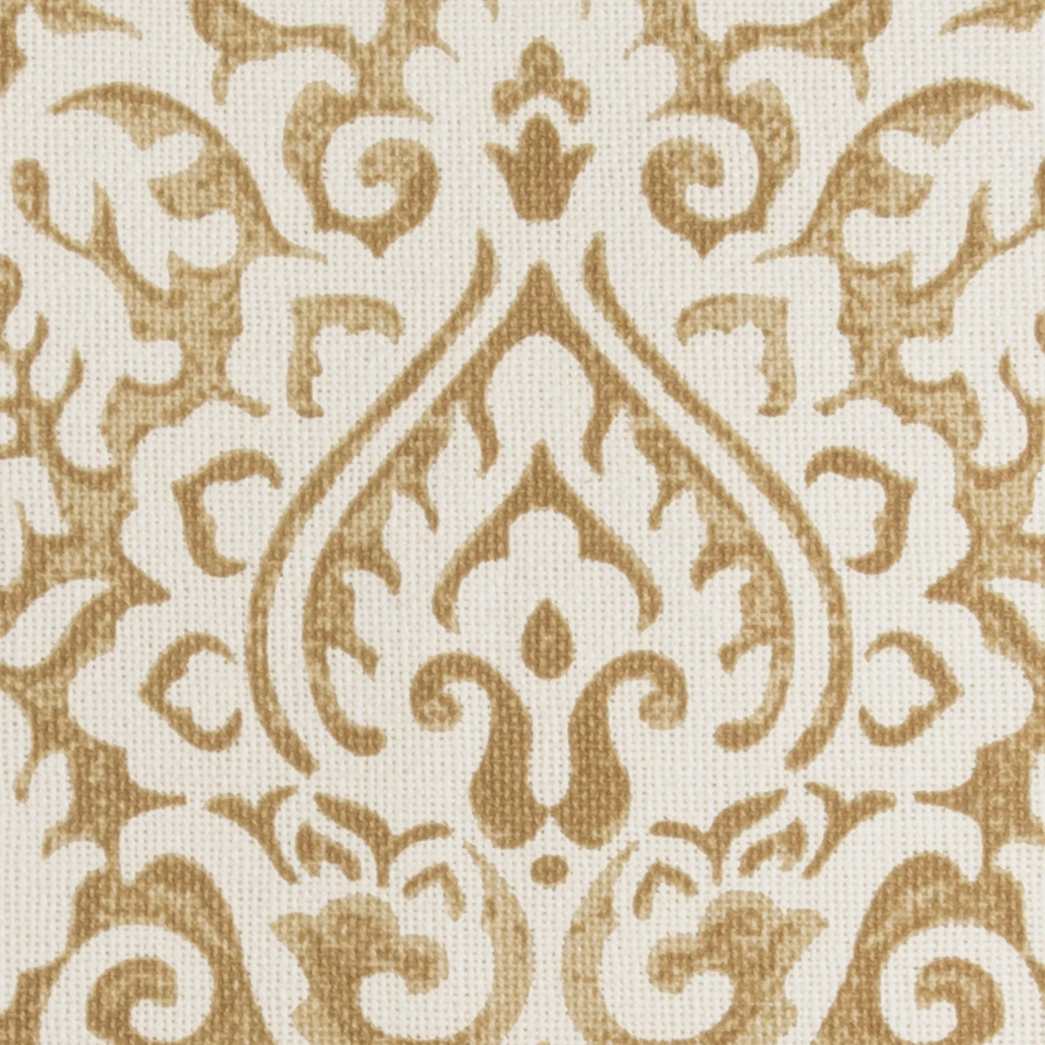 Damask Print 100% Cotton Poly Filled Decorative Throw Pillow - Image 22